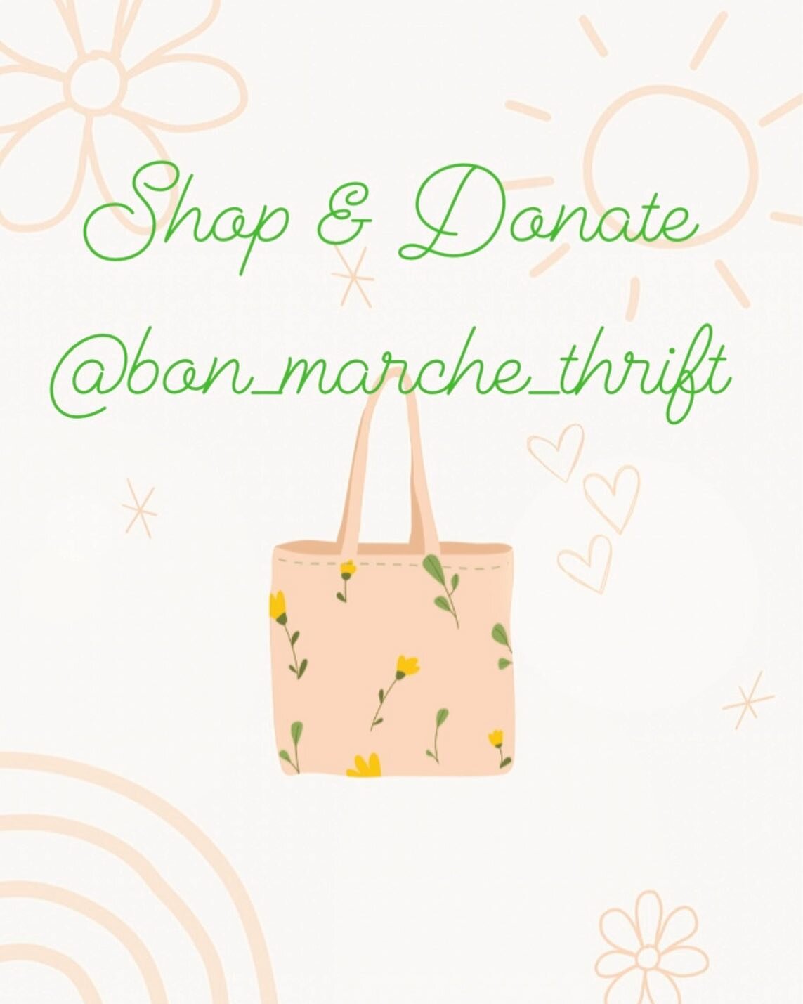 This month @bon_marche_thrift is donating 10% and sponsoring the SHENOMA Scholarship Program🎓🌟

Thank you for participating and making a difference @annabimenyimana 💗

#giveback
#communitylove 
#thriftstorefinds
