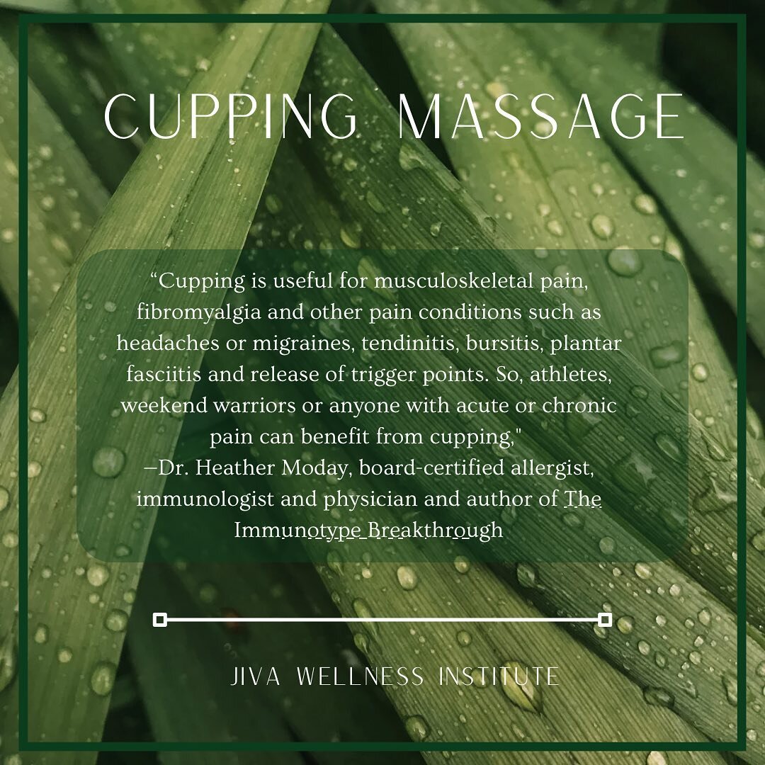 Cupping is a great add-on to any table massage. It is completely customizable to where you want cupping done, how deep you want to go, your personal pain tolerance, and whether or not you want cupping marks. 
Is cupping something you&rsquo;re curious
