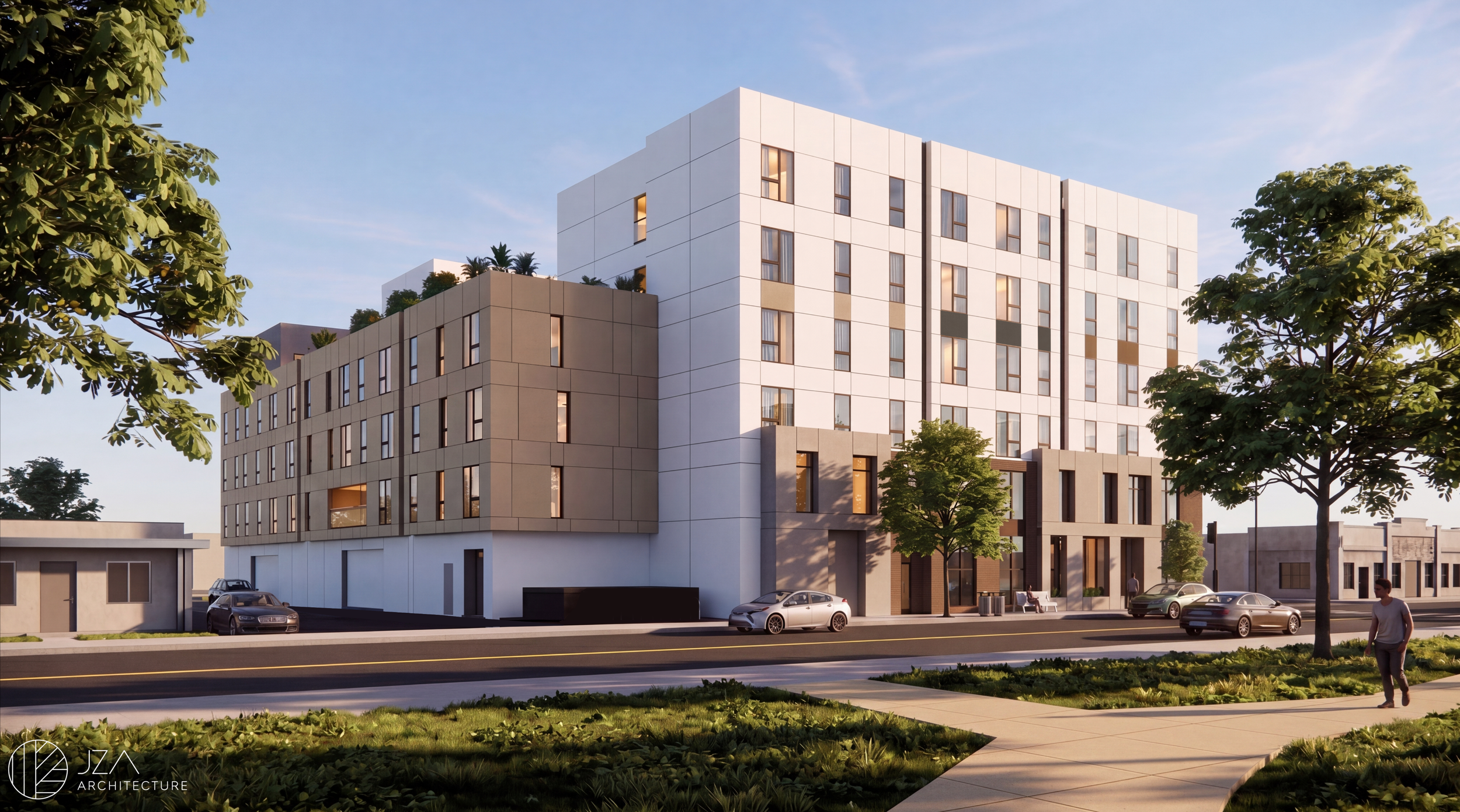 New look for affordable housing at 10304 S. Central Ave. in Watts