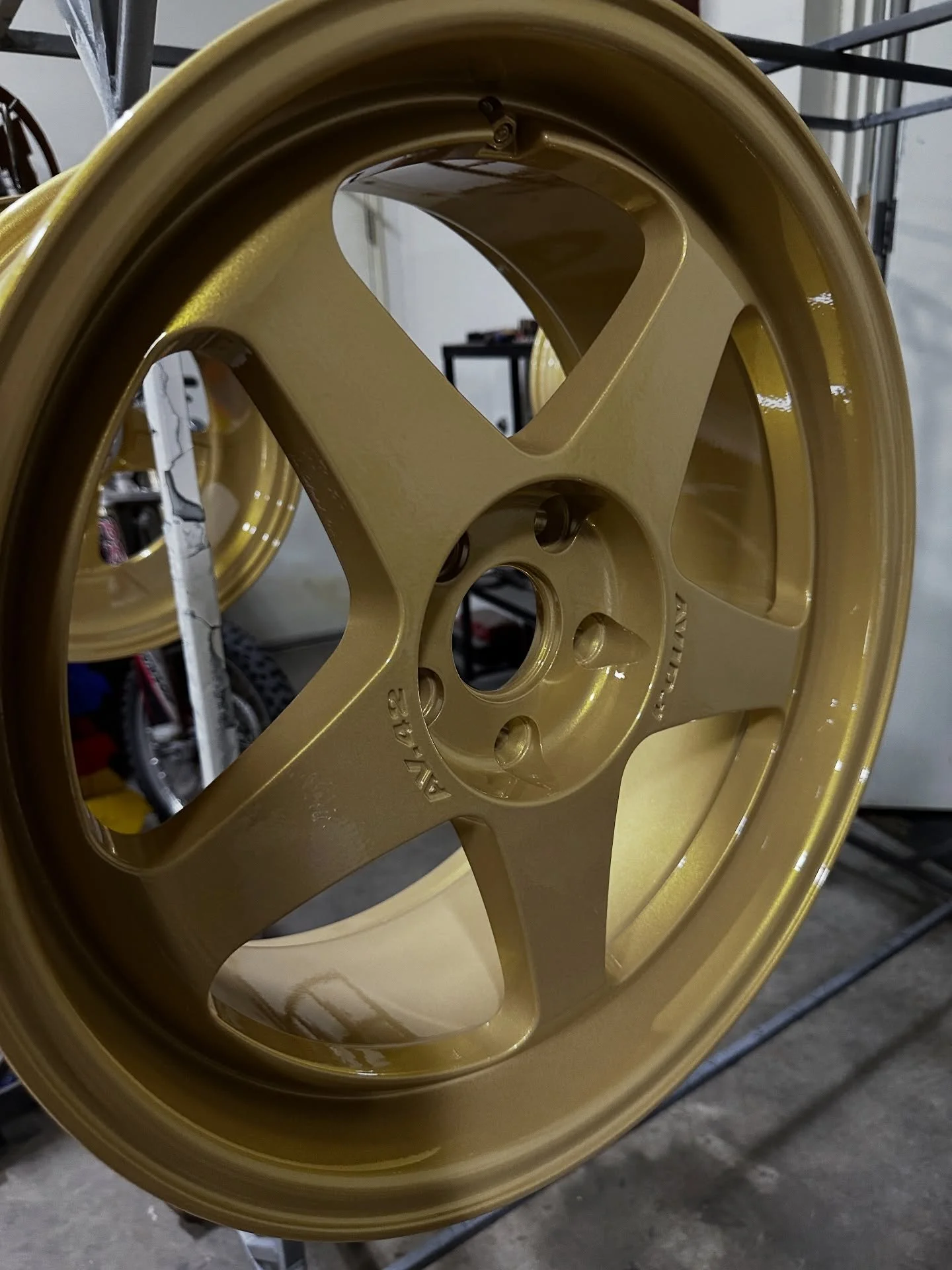 Lite Goldtastic and Subtle gold for the GR Corolla wheels.