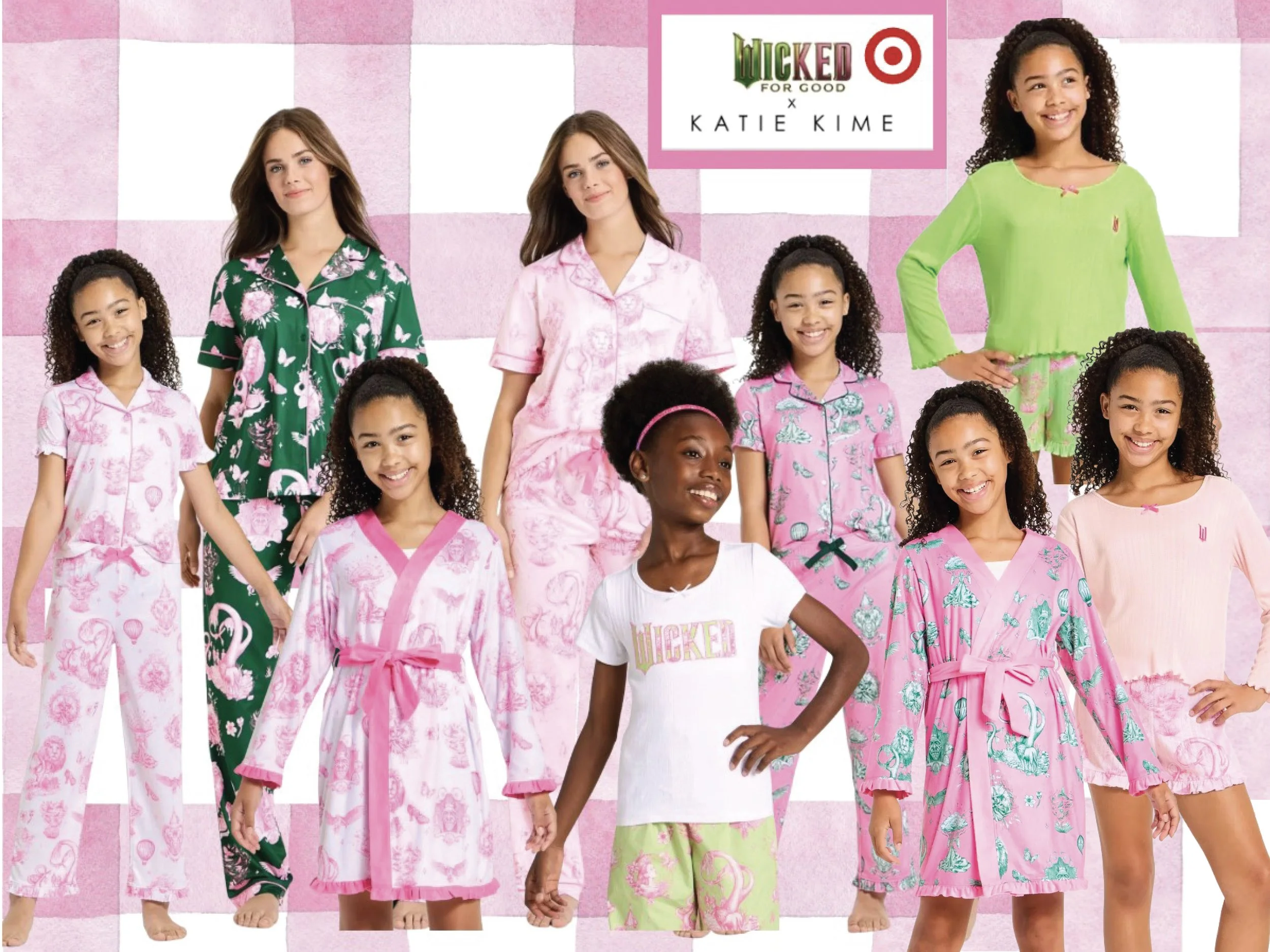 Girls Sleep- Wicked x Katie Kime Collab for Target F/H 2025