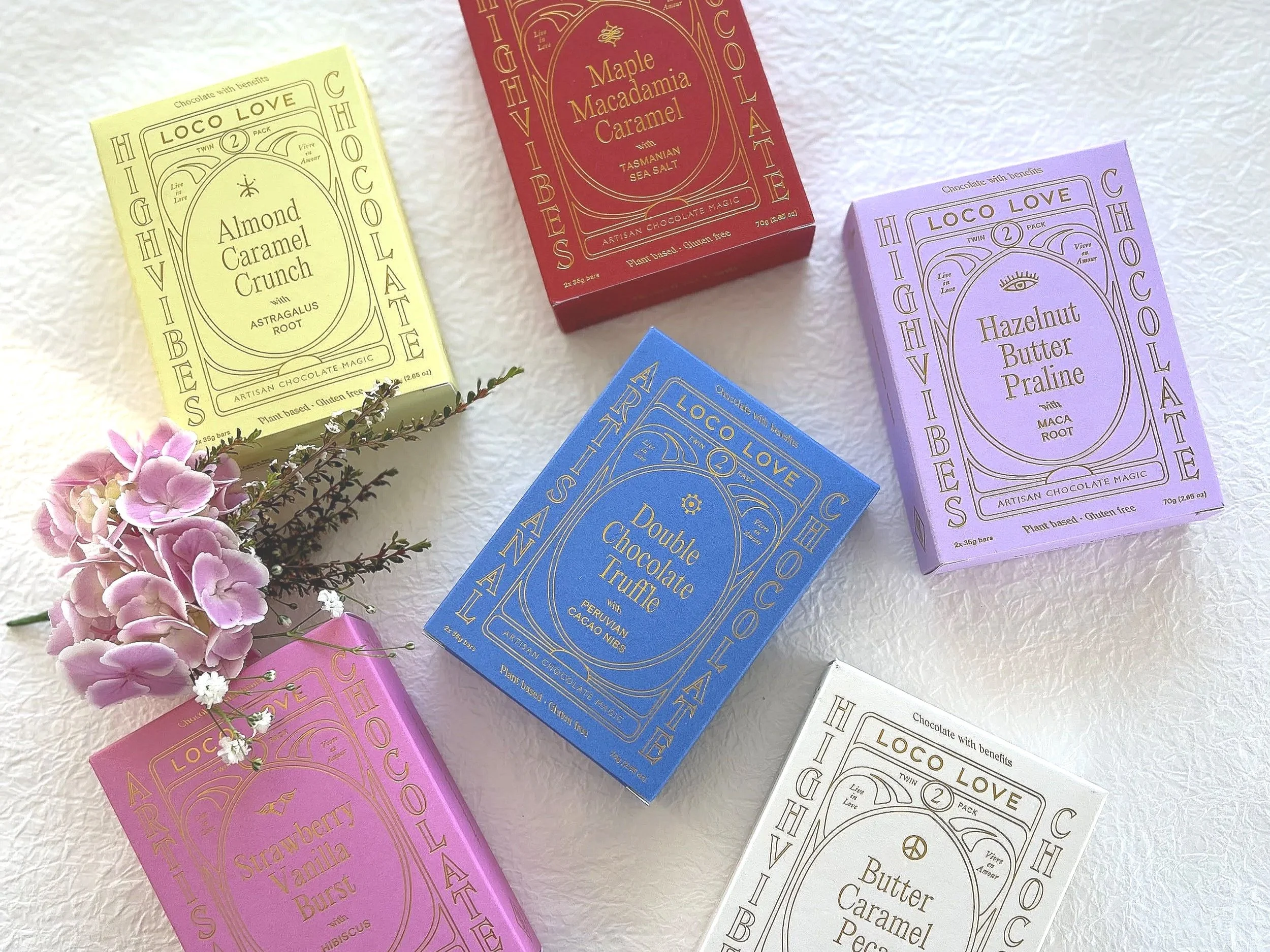Loco Love Twin Pack Chocolate Bar Box