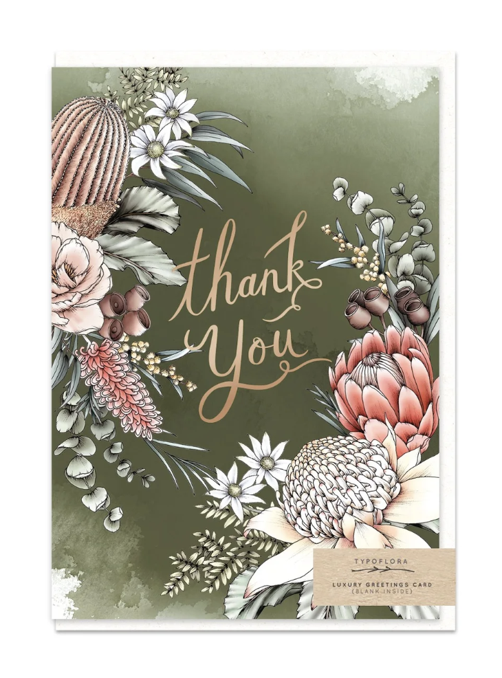 Thank you Card - Natives
