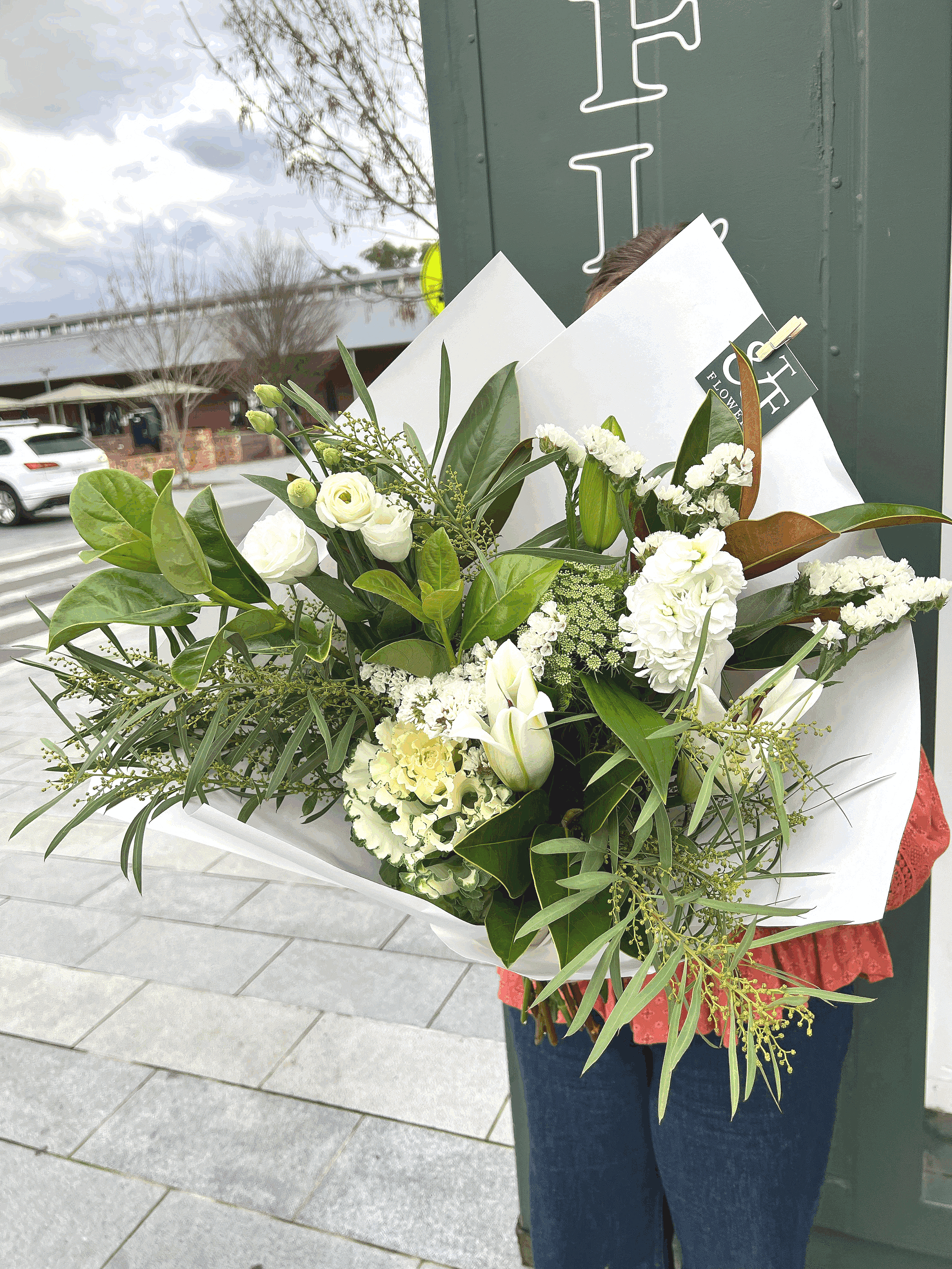 Classic White and Green Bunch