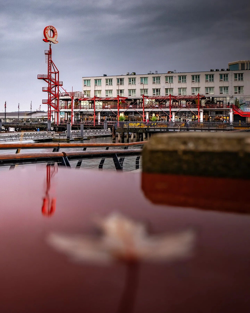 Our RUNNER-UP for this month's photo contest is @rl.images. Such a cool reflection of this Lower Lonsdale icon!

#LowerLonsdale #NorthVan #Vancouver #localartist #photography #beautiful #love