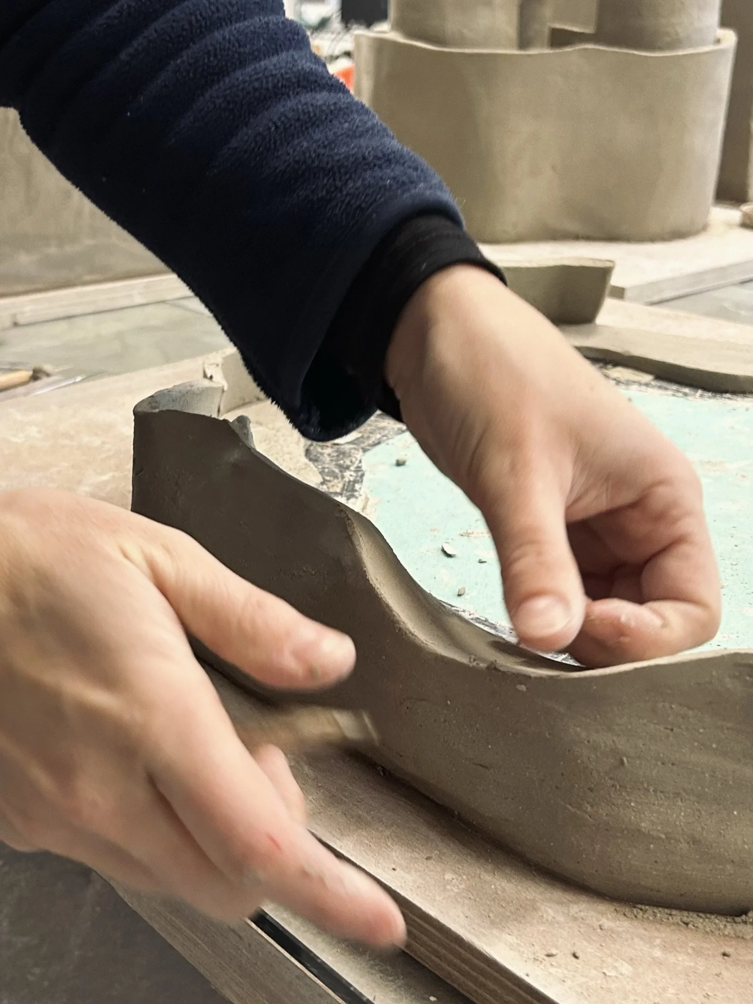 Céline Salomon - in the studio hands at work.jpeg