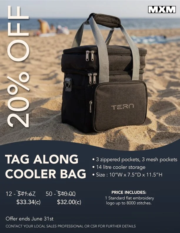 20% Off the MXM Tag Along Cooler
