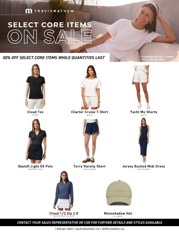 TravisMathew Core Items on Sale: Women