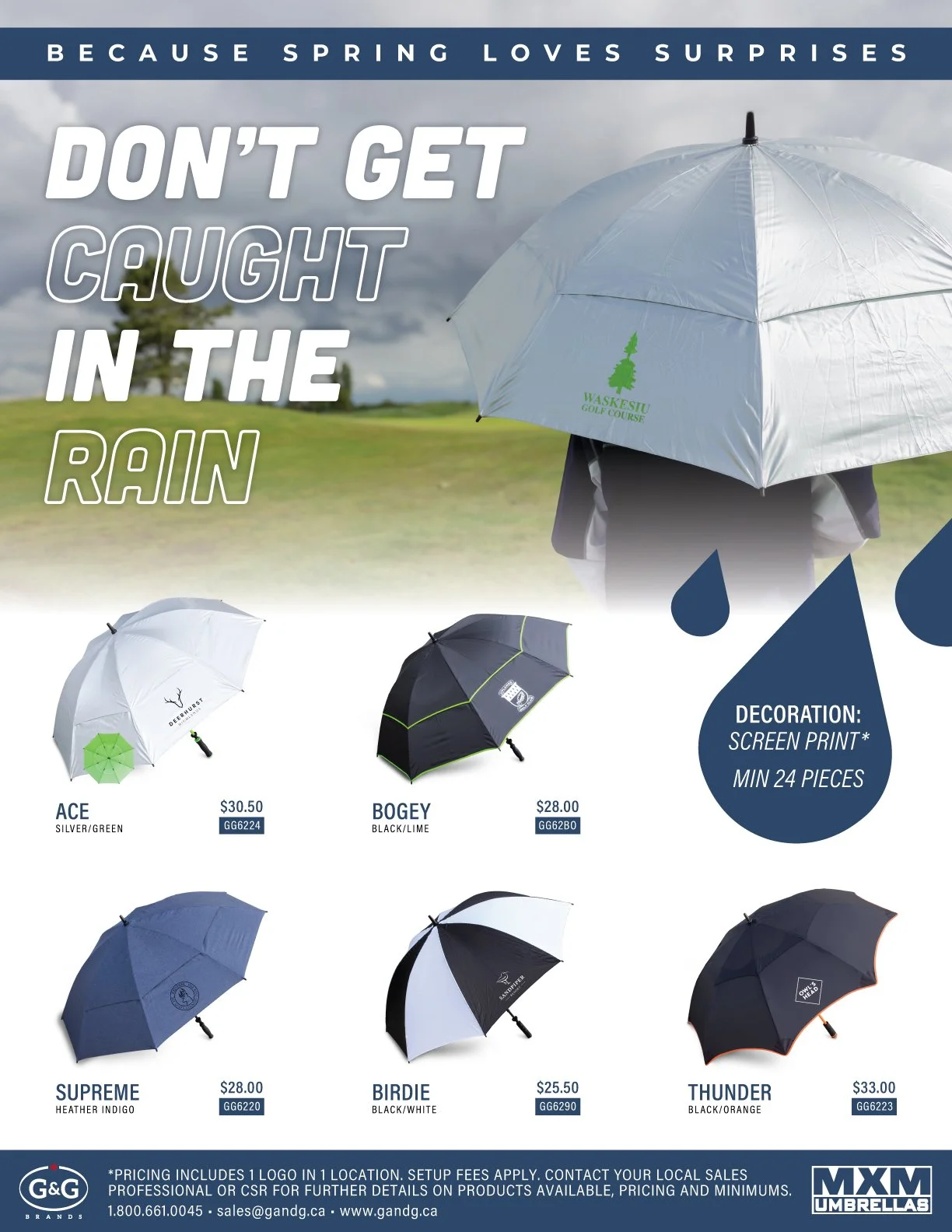 MXM Umbrellas