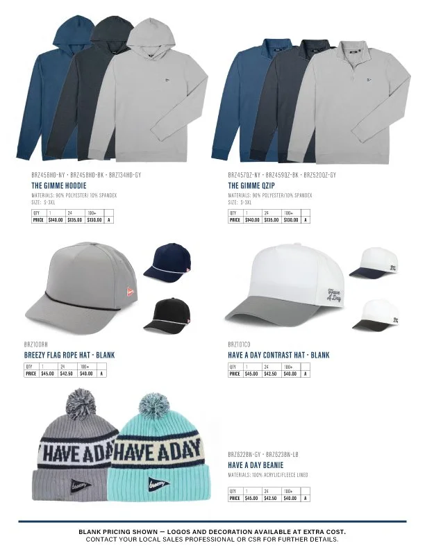 Breezy Fall Collection pg 2