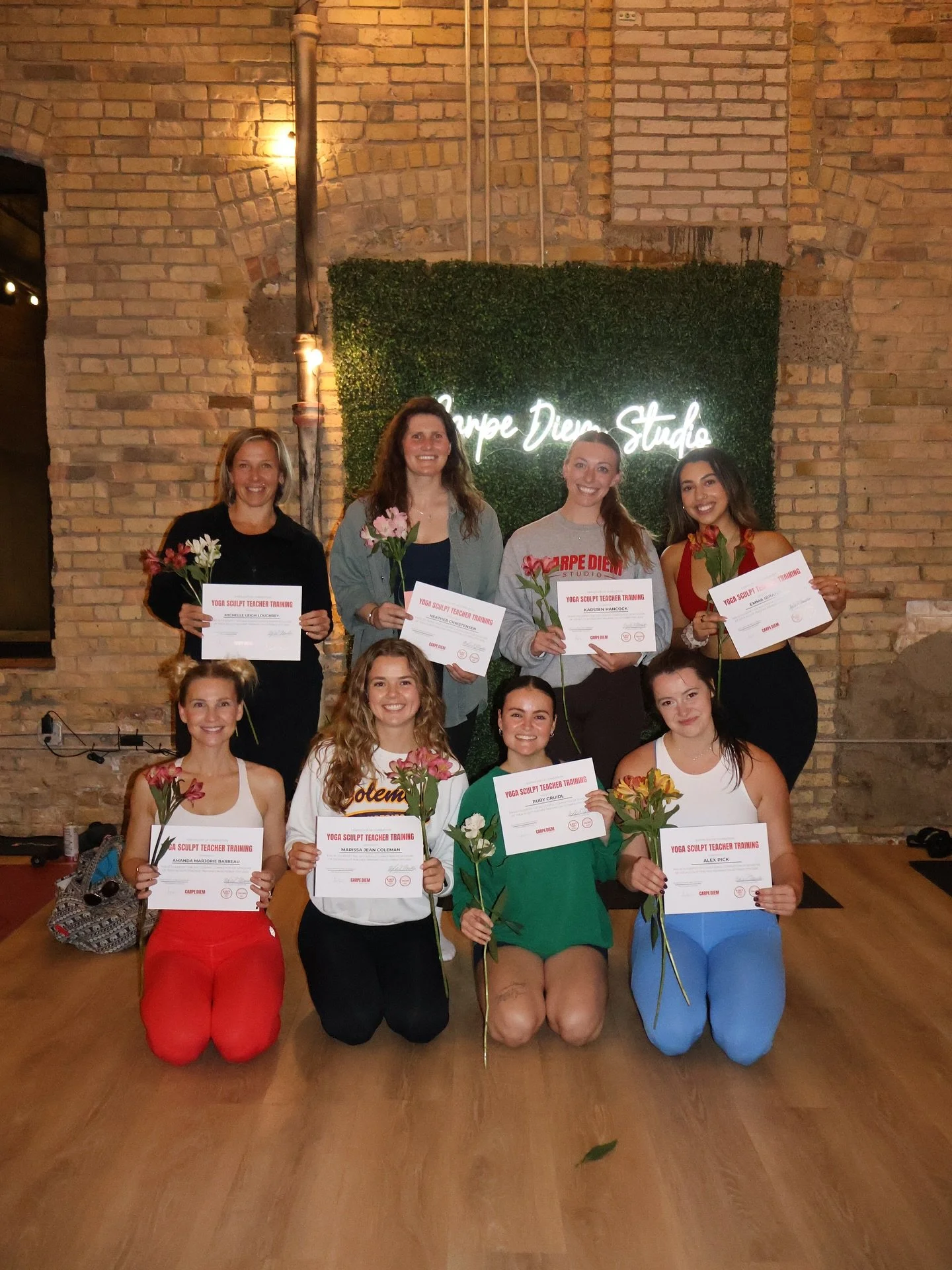 Cheers, applause and planks to our Fall 2025 Yoga Sculpt Teacher Training grads!! 🎓🤸&zwj;♀️

5 weeks and 50 hours of all things Yoga Sculpt wrapped up at the end of October! And now, your newest instructors are leading FREE community classes to sha