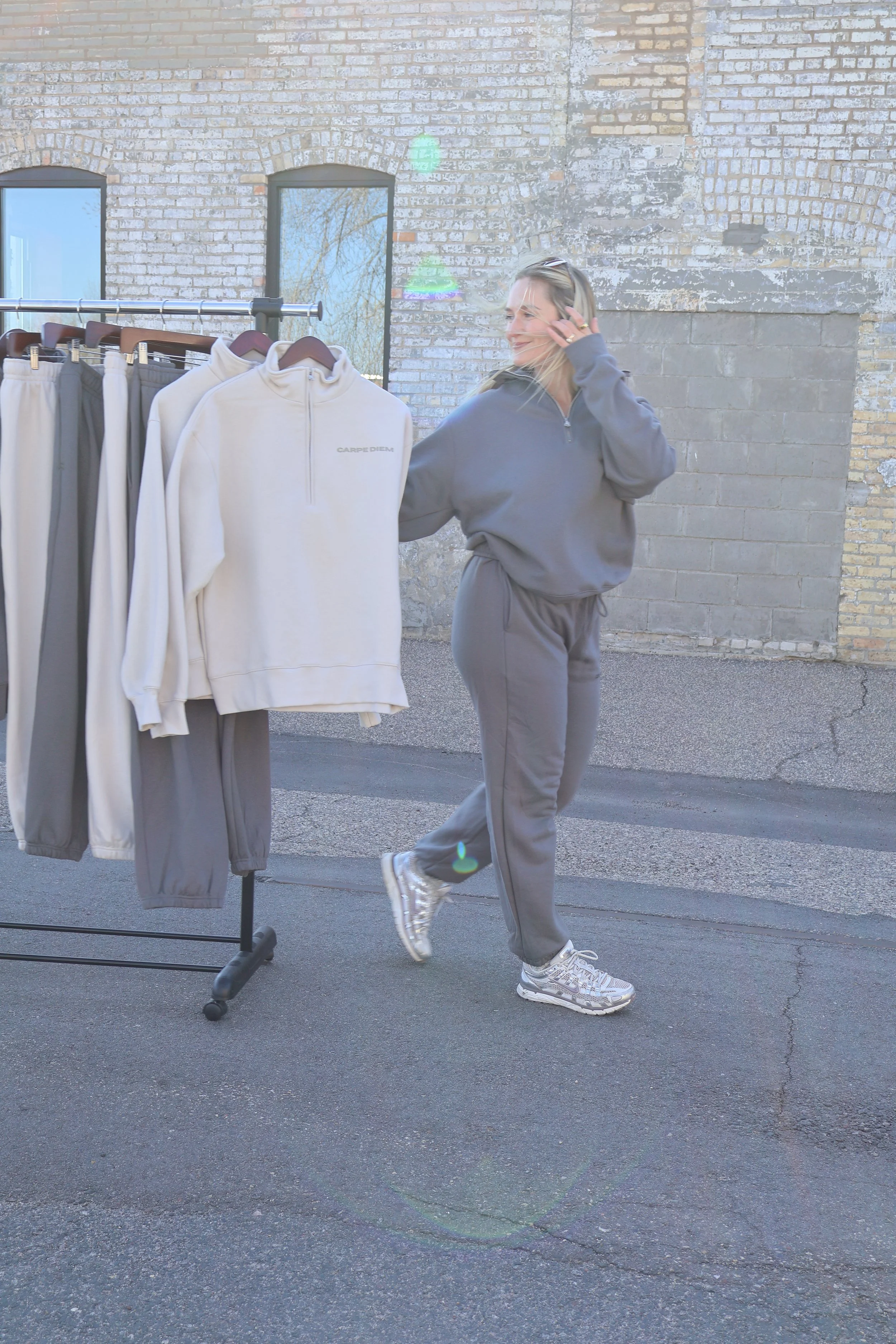 Dust Quarter Zip Sweatshirt