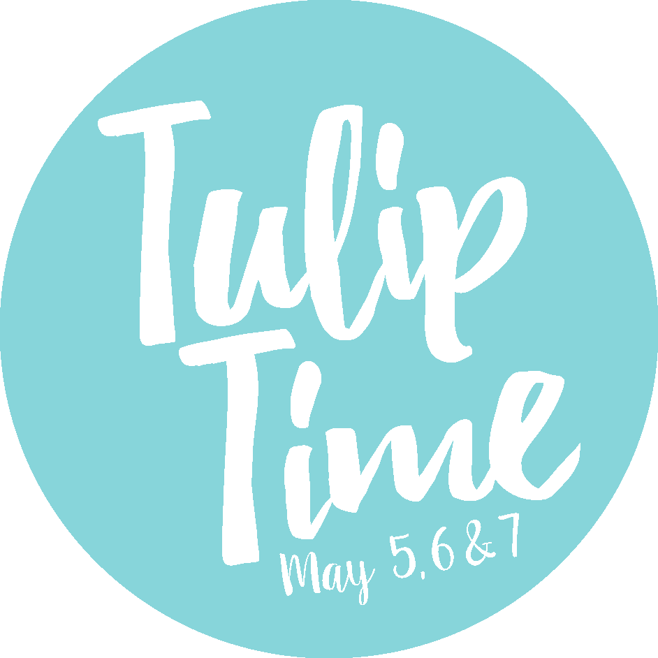 Tulip Time Logo and Flags