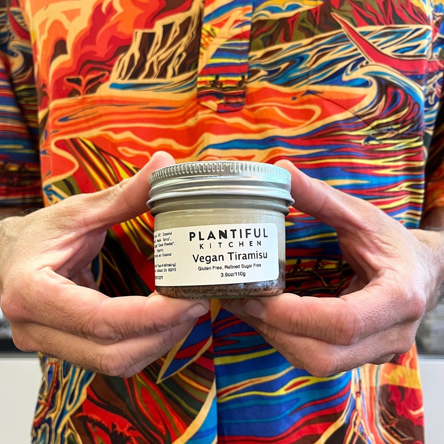 ✨️Staff Favorite✨️ Jason loves the Vegan Tiramisu from Plantiful Kitchen!⁠
⁠
🌿Plantiful Kitchen's goods are made from scratch right in Carlsbad, CA. Plus, these treats are 100% plant-based, gluten-free, dairy-free, soy-free, seed-oil free and contai