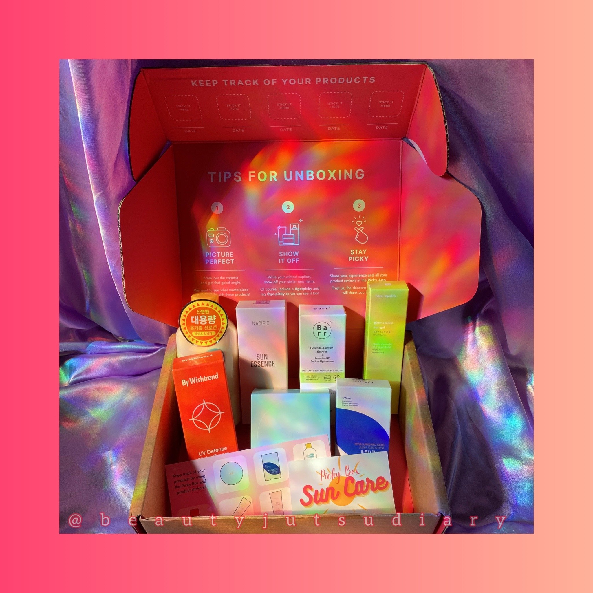 gopicky sun care box spf sunscreen full sized products