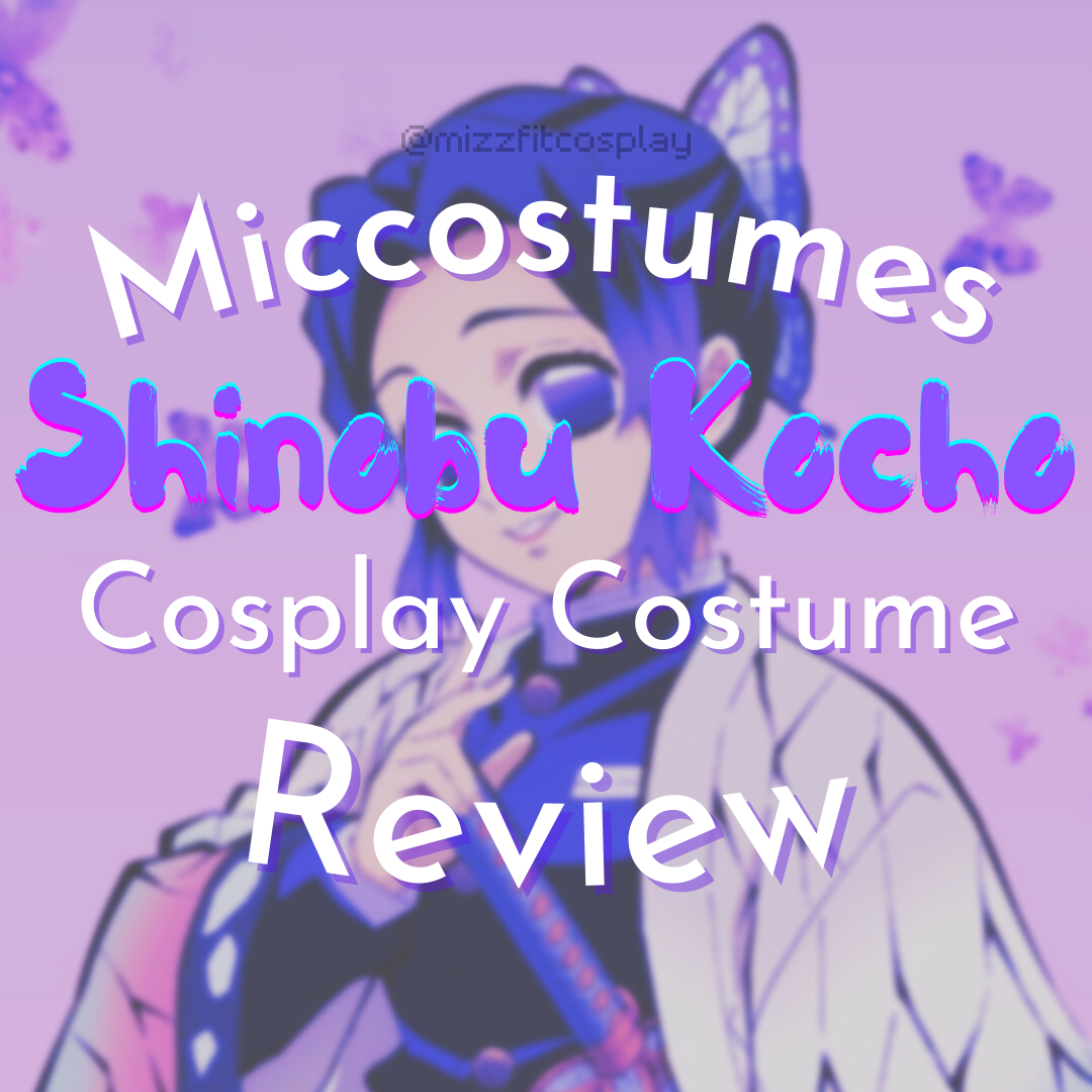 miccostumes demon slayer insect pillar shinobu kocho cosplay review