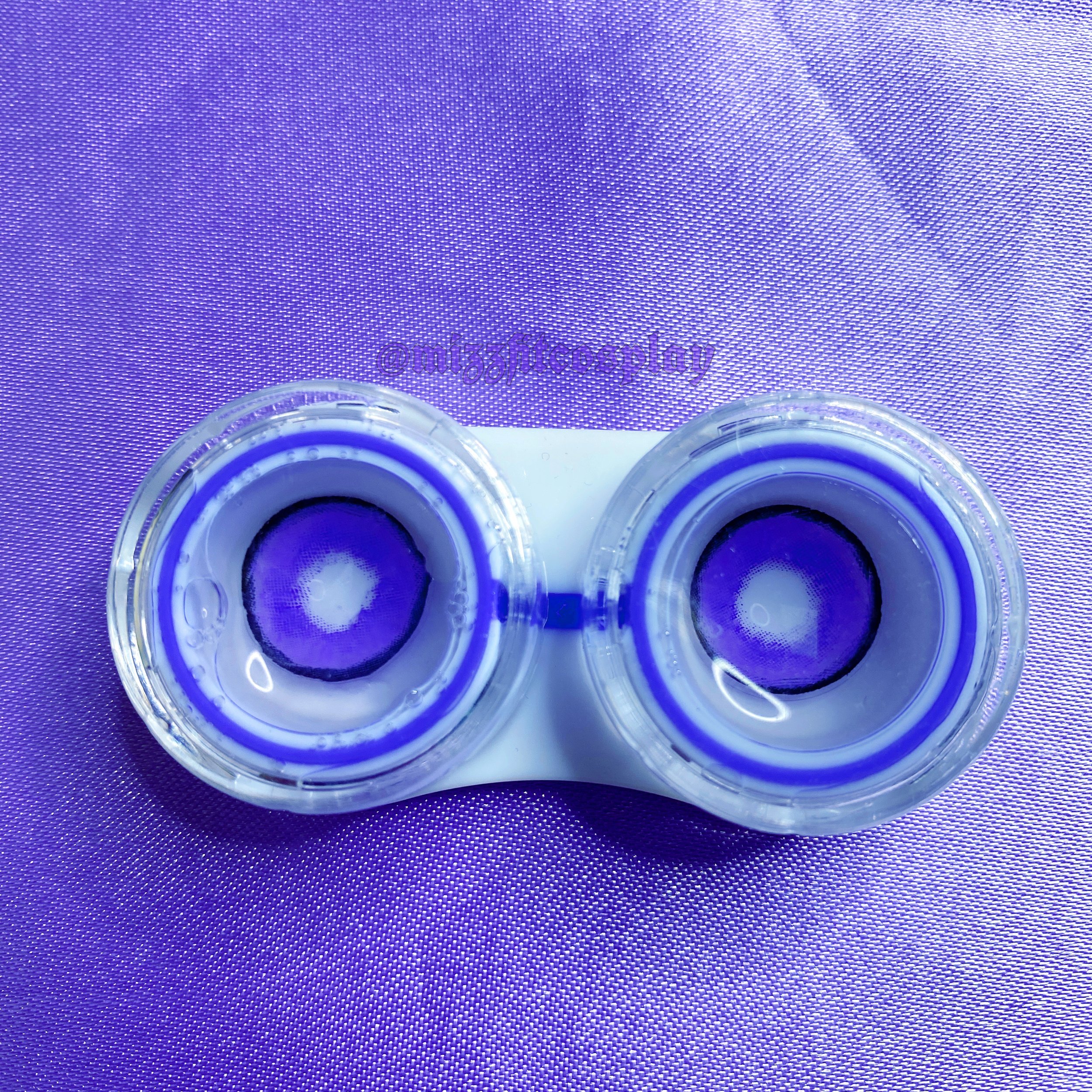 Kocho Shinobu purple cosplay contacts Princess Pinky Cyberdoll Violet PinkyParadise