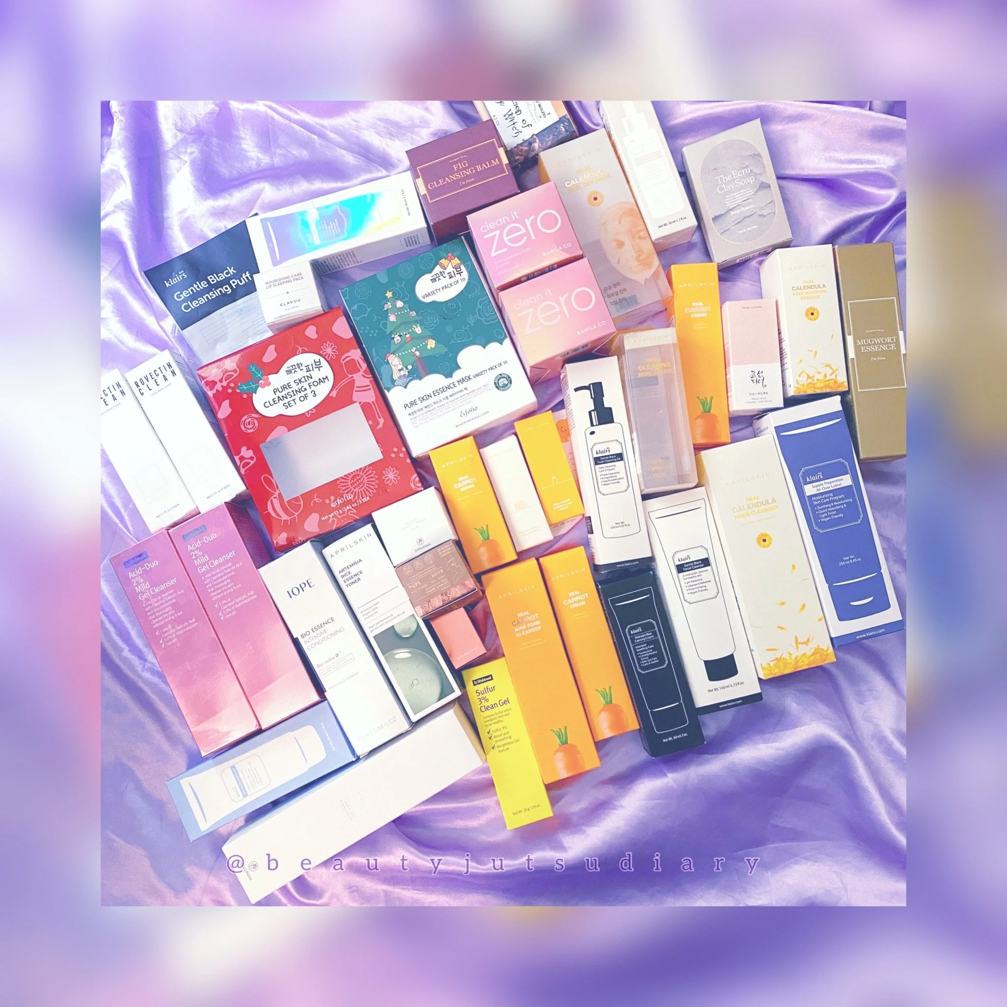 korean skincare packaging empties