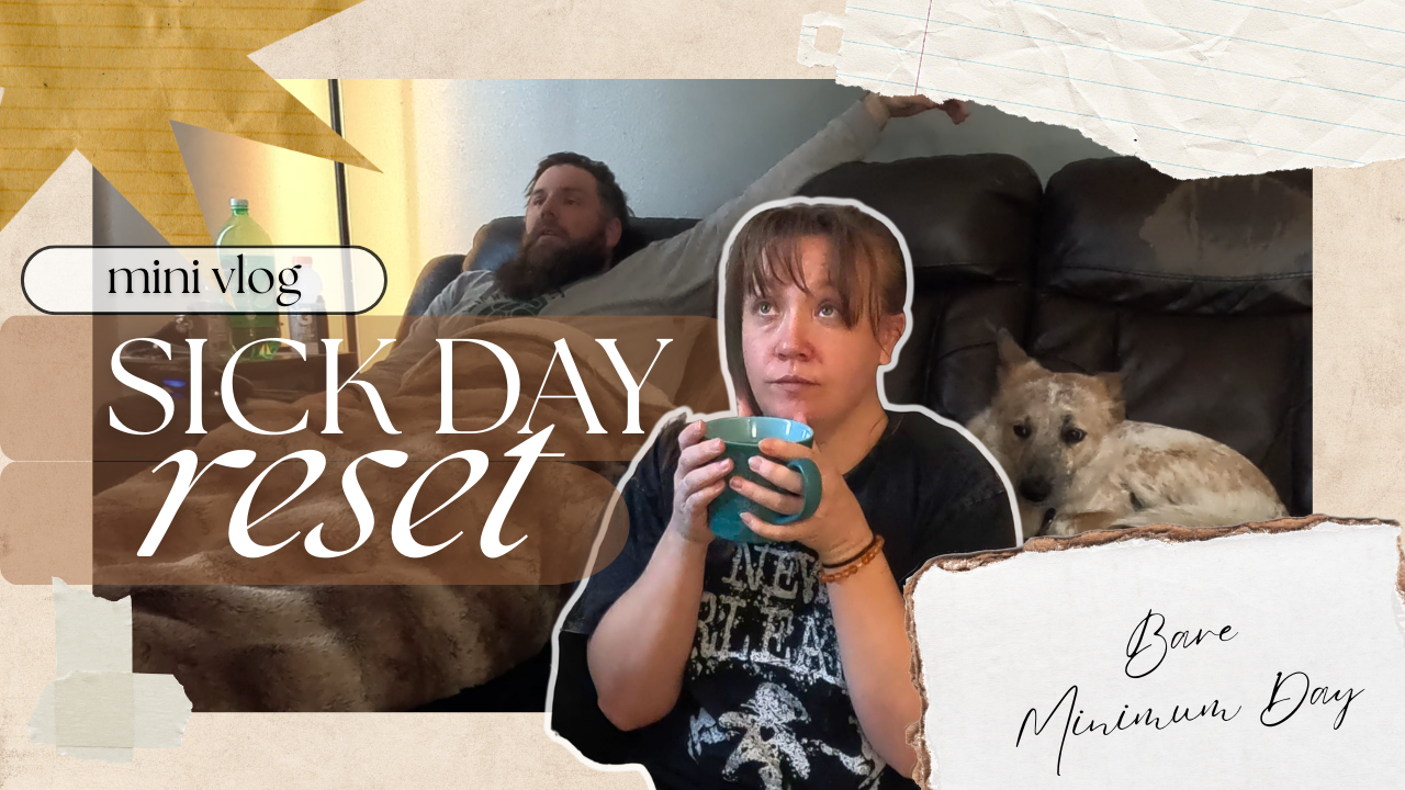 Sick day Reset: This vlog almost didnt Happen