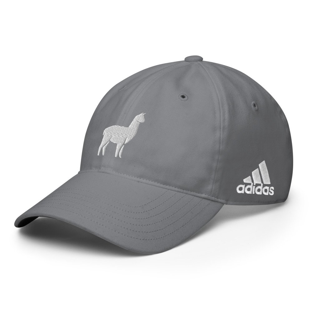 Logo x ADIDAS Performance golf cap — Black Barn Alpacas
