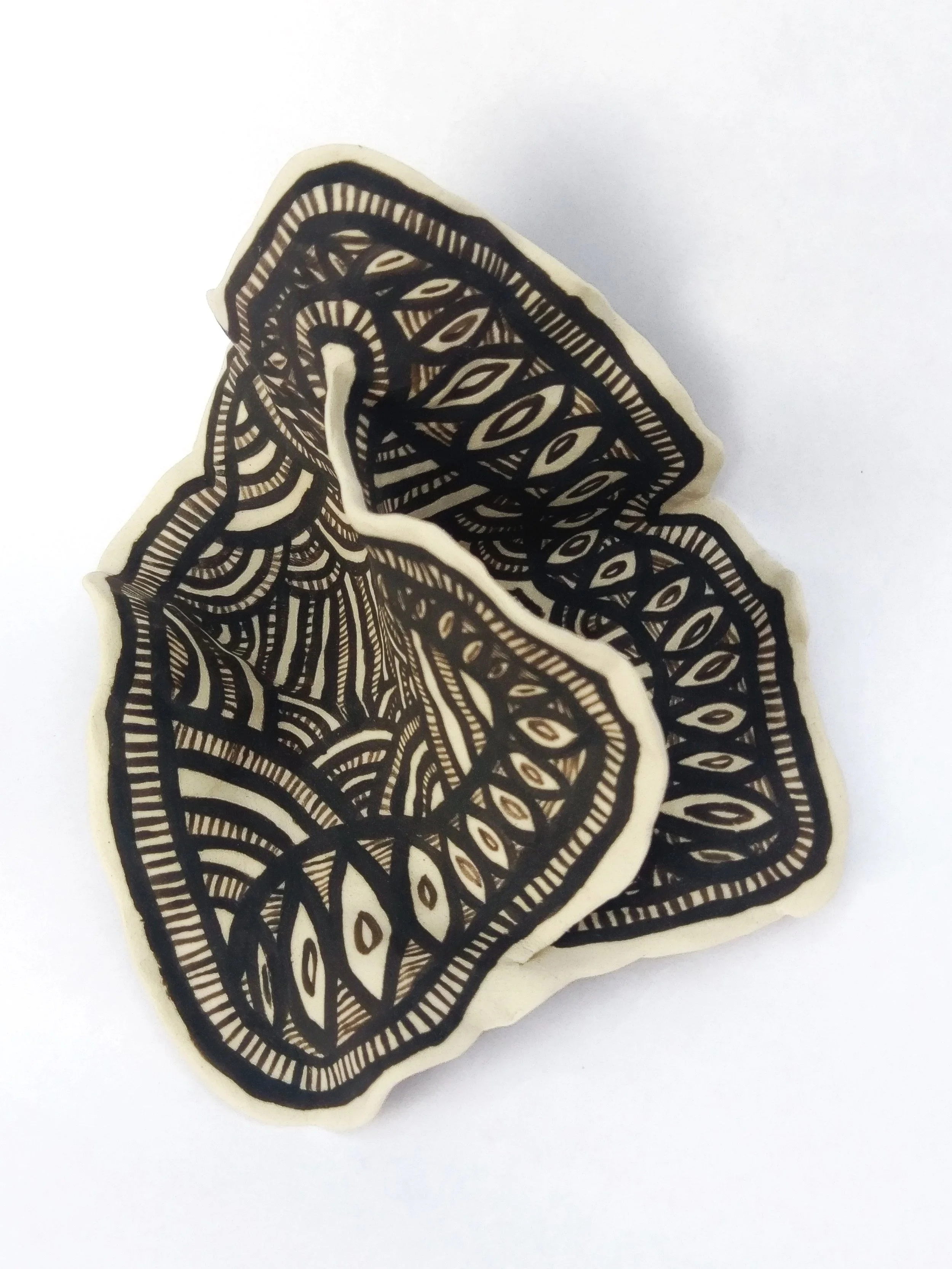 It's not always black & white... (2018) (detail)