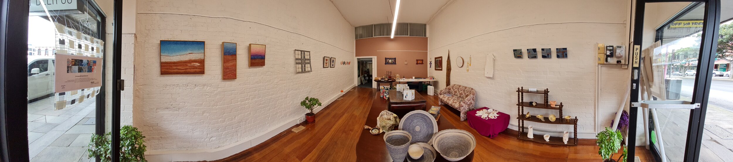 thread[laid]bare exhibition (installation view)