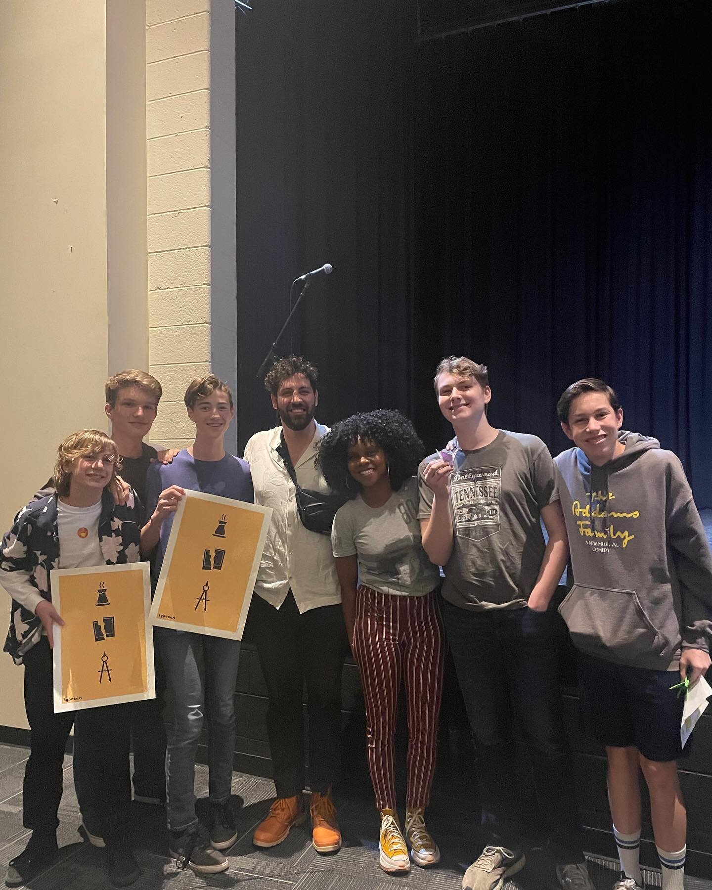 So thrilled to have presented a conversation about diversity in film and media at Independence High School. Thank you @emma_duchesneau_  for the invite! She is an incredible actress and curator for the event! 😊😊😊

#catchusatyourlocalhighschool #hi