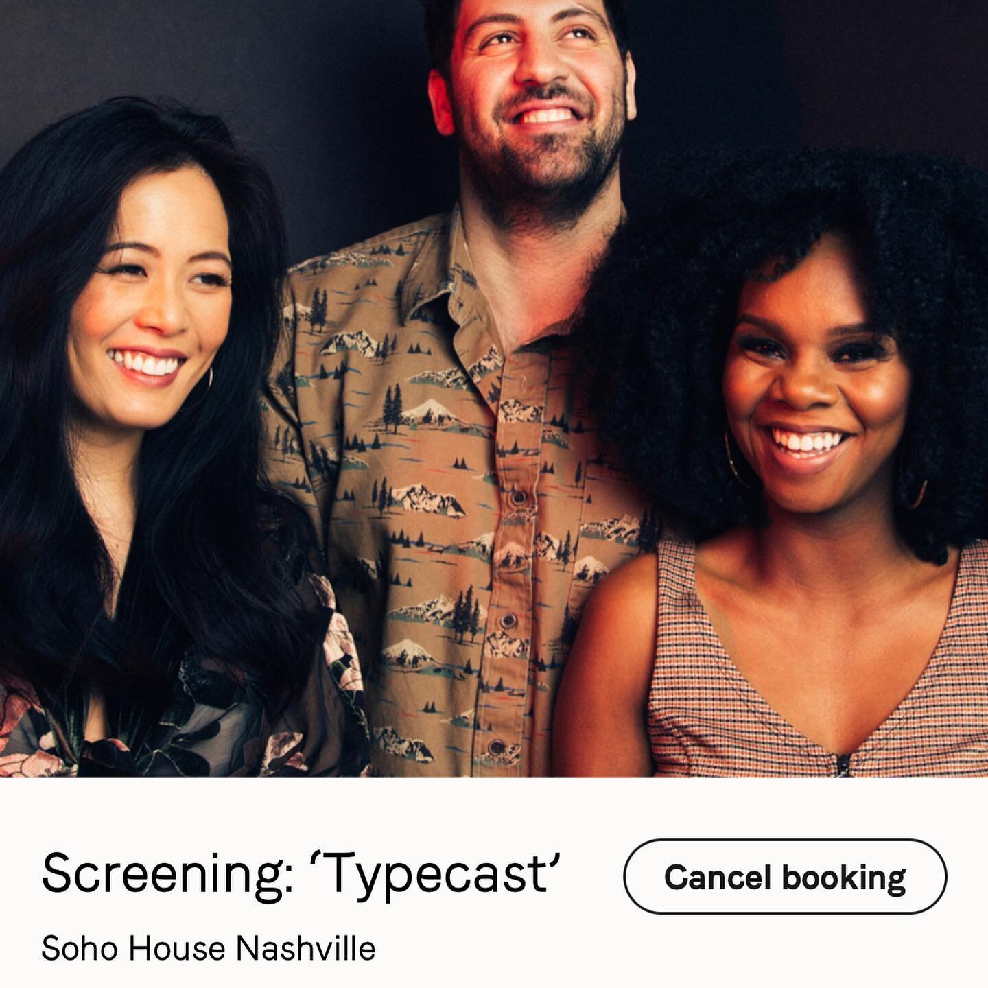 Members of @sohohousenashville , catch us this Wednesday at 7pm for a screening of our pilot episode and a conversation on representation in film and tv! 
Limited seats available. 
#sohohousenashville #pilot #screening #minorityrepresentation