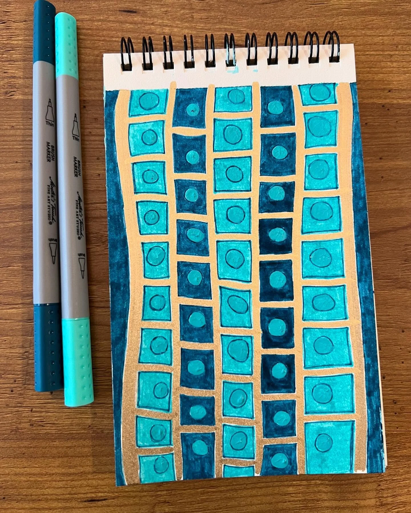 I haven&rsquo;t felt like making new paintings lately, but I wanted to make art a bigger part of my life again. My daughter has always loved art, so we&rsquo;ve started crafting to wind down in the evenings. Sometimes I&rsquo;ll add to my sketchbook,