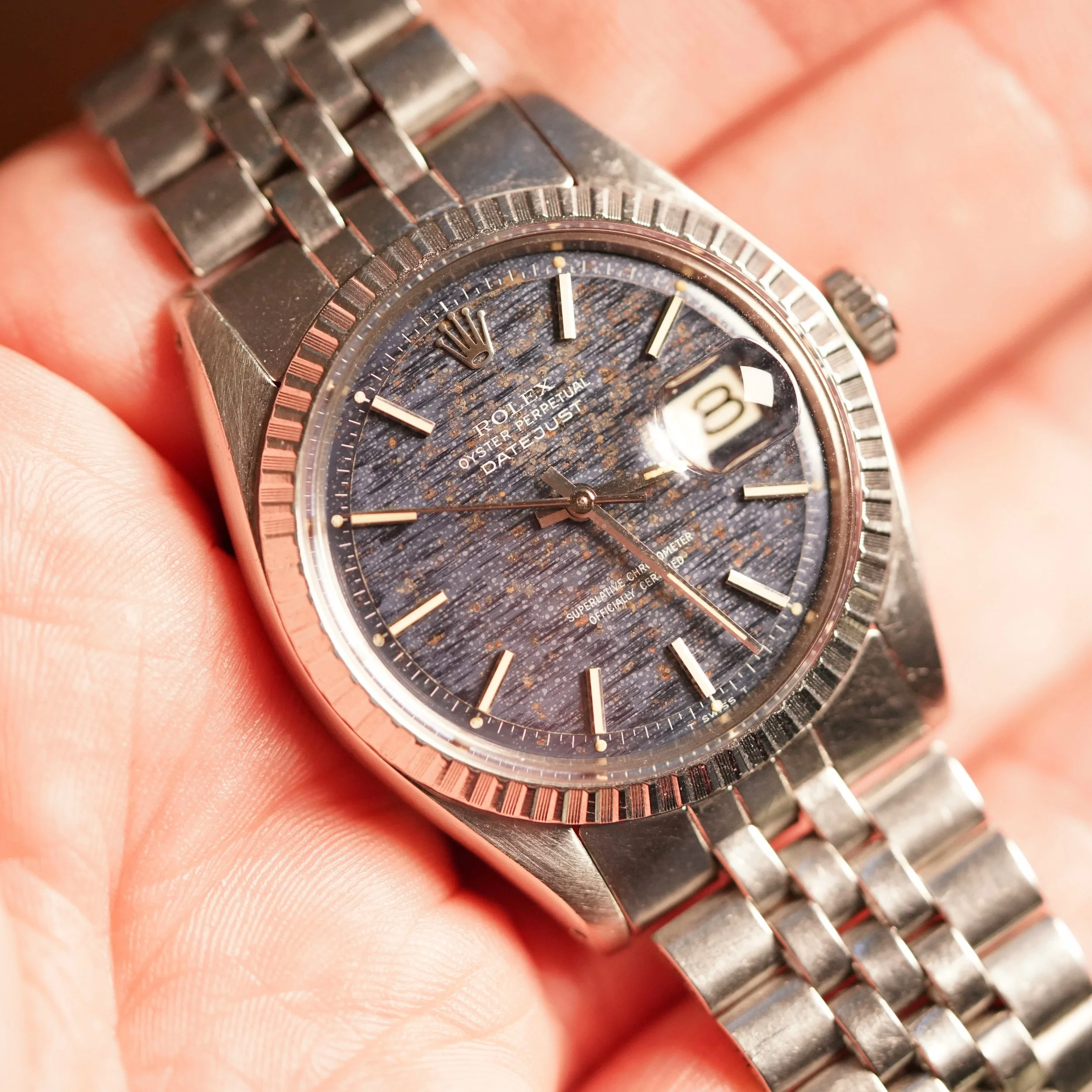 vintage Datejust blue dial