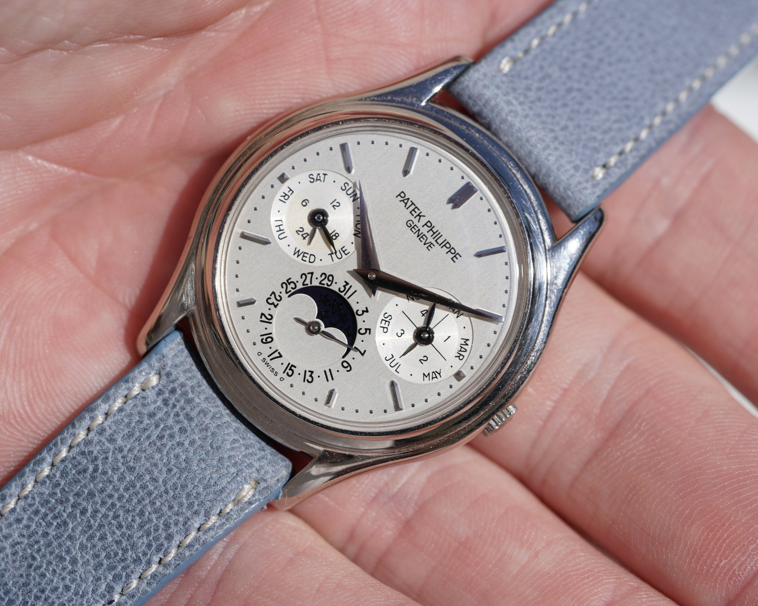 Patek Philippe reference 3940 in white gold