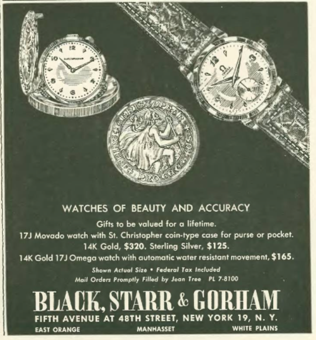 vintage Black, Starr & Gorham NY Moved advertisement Ad Patina