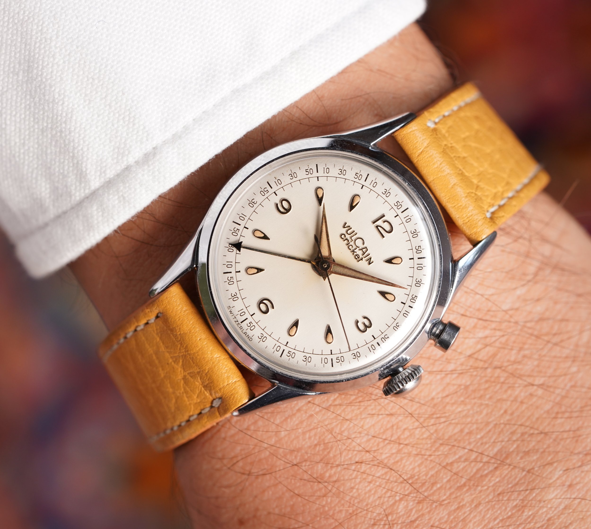 vintage Vulcain Cricket reference 304001