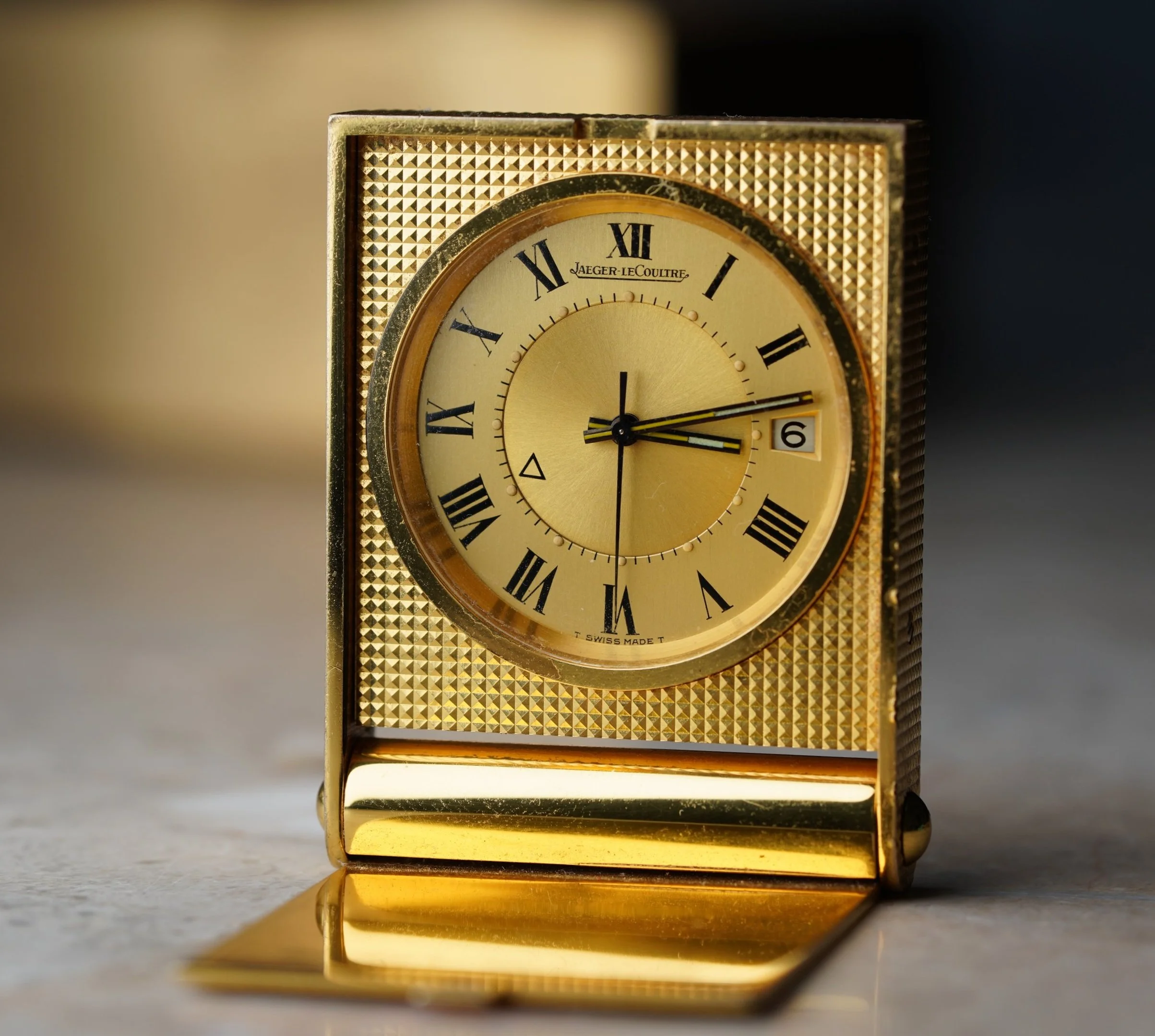 Lecoultre travel clock | Insiderpuj.com