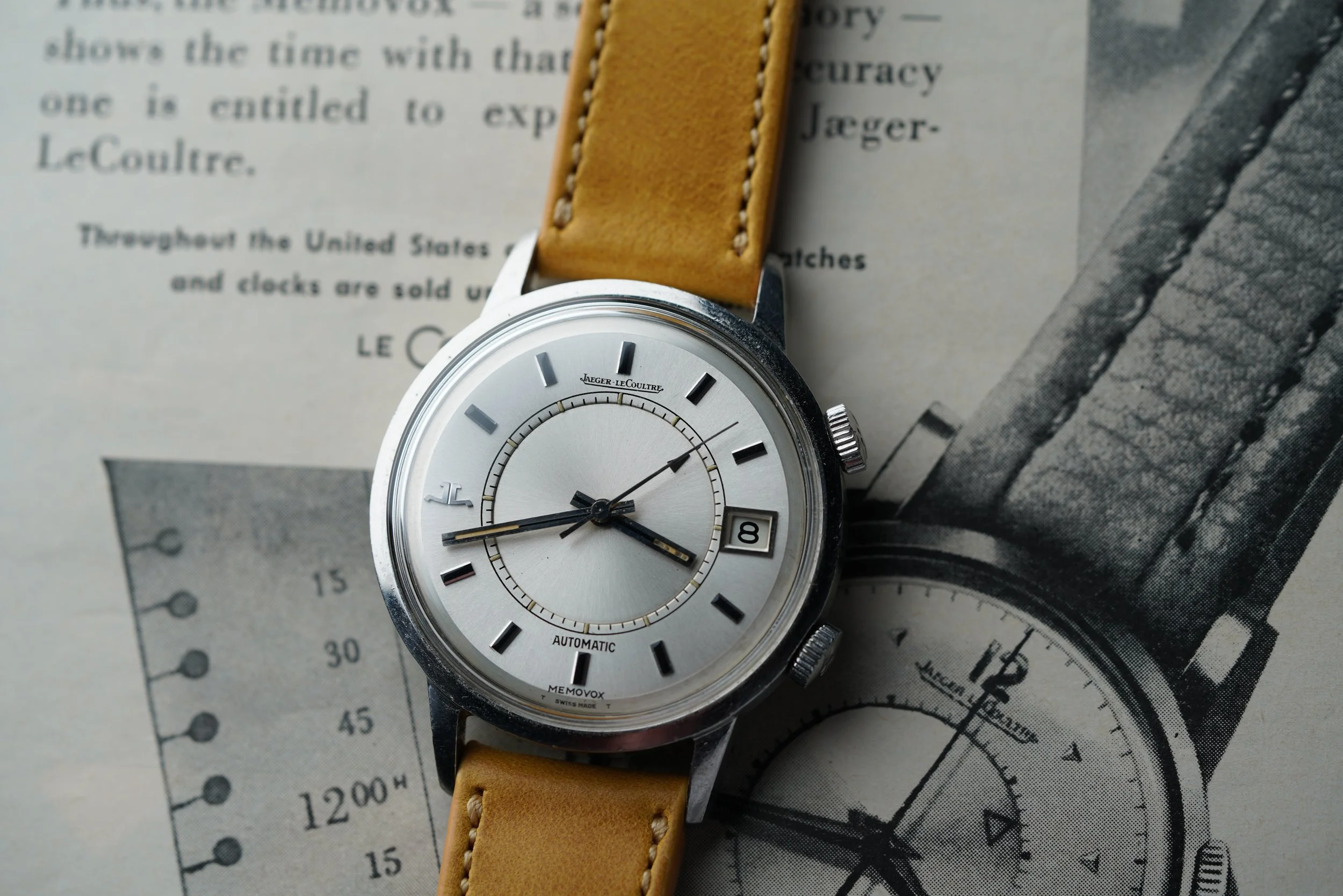 Vintage Jaeger Lecoultre Memovox History Lecoultre Memovox History