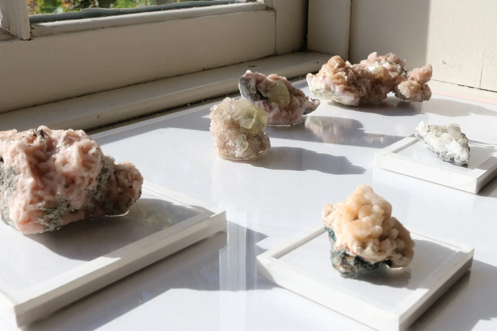 dolemite minerals in natural sunlight