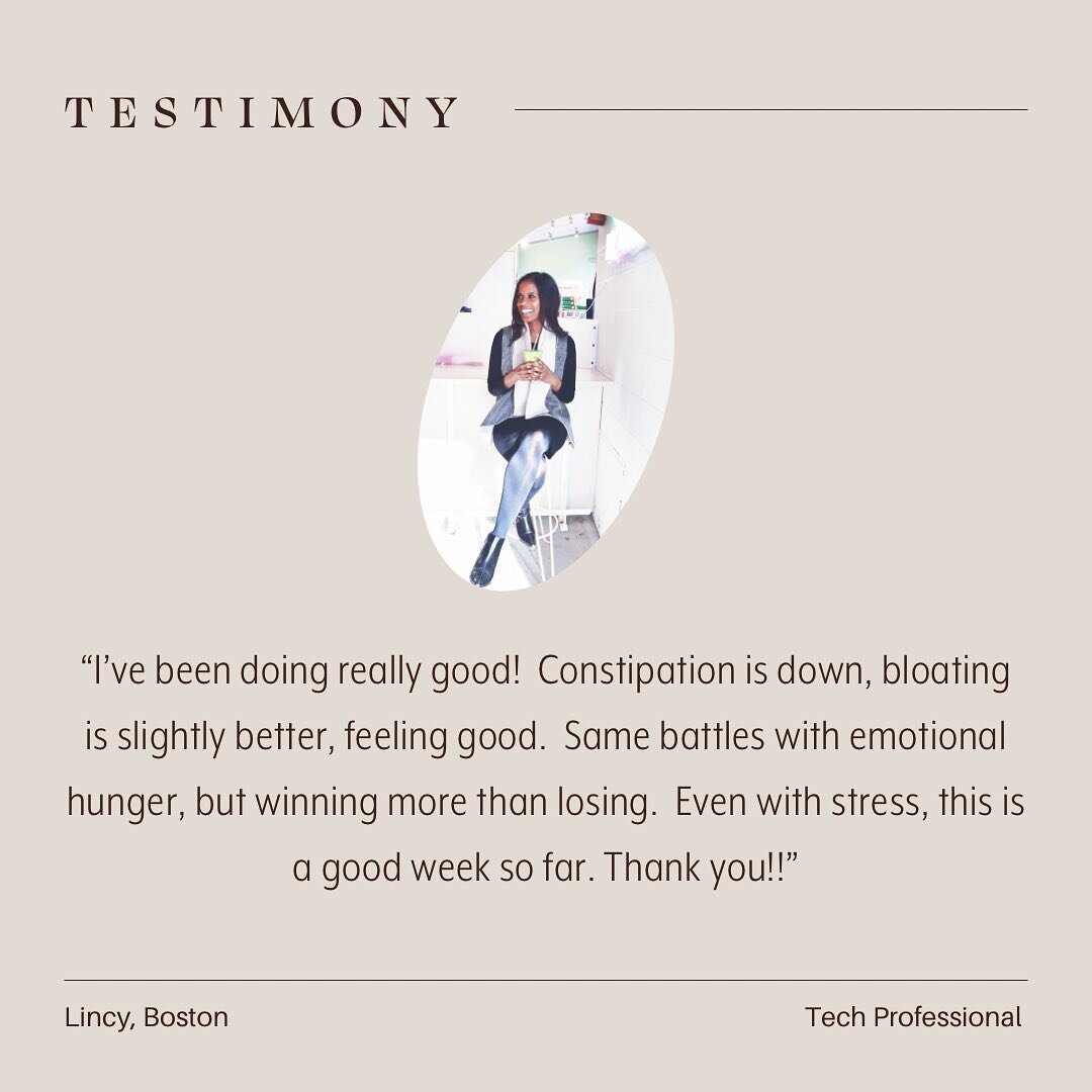 I thoroughly enjoy working with my high-achieving clients to help them to revolutionize their health. 

All you need to do is to make that decision for yourself and I will walk with you every step of the way throughout your journey. 

Lincy is one of