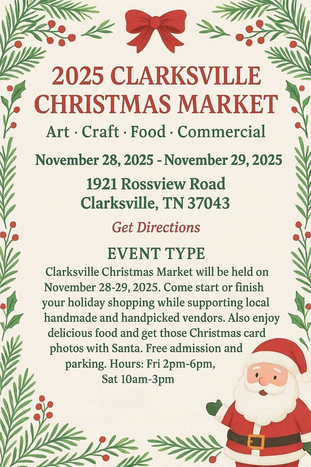 Clarksville Christmas Market