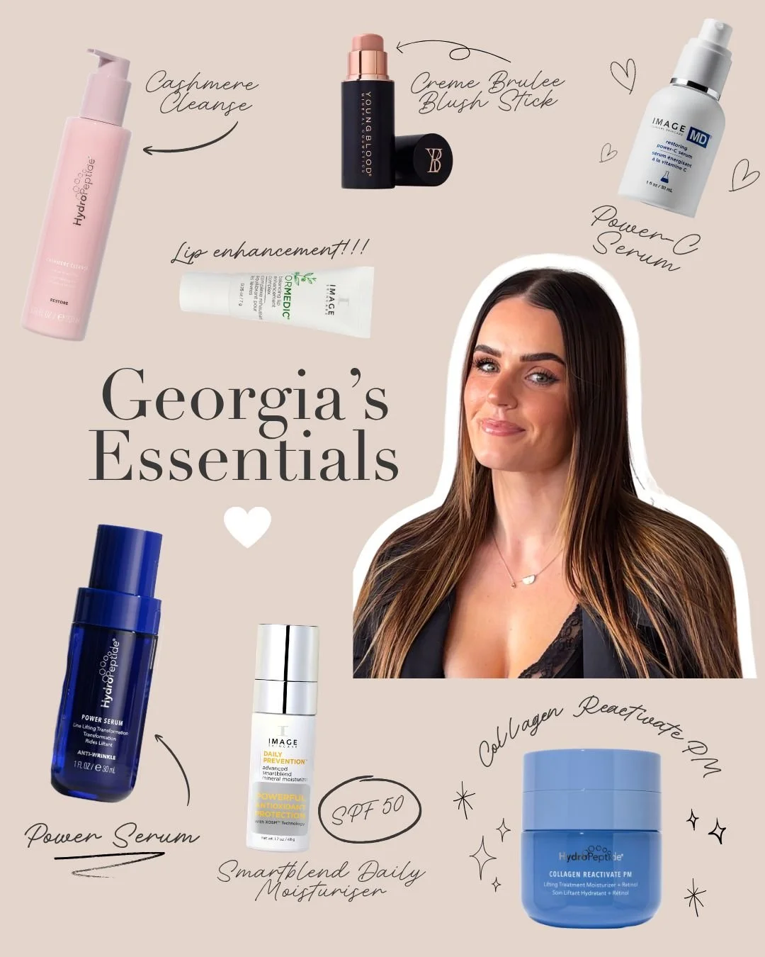 A little look at just a few of my current favourites 🤍

Not my entire routine, but a few key products that I&rsquo;m absolutely loving at the moment.

My main skin goals are maintaining a smooth, even texture, supporting collagen and preventing prem