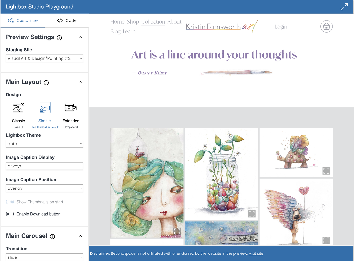 Introduce new Lightbox Studio plugin — Beyondspace