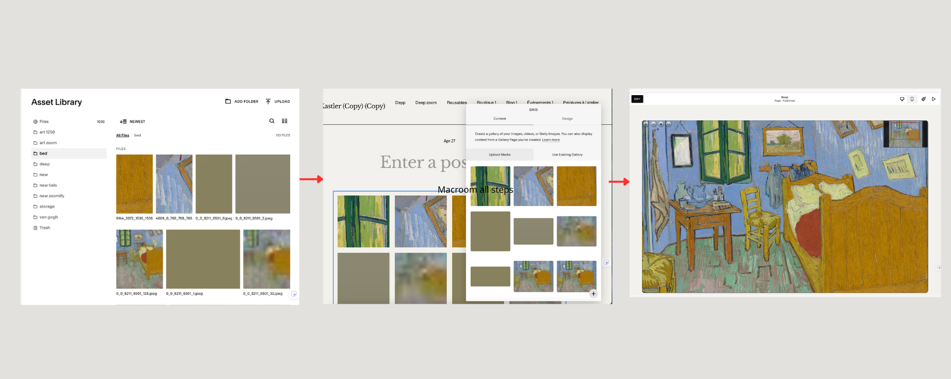 Display high-res images Squarespace