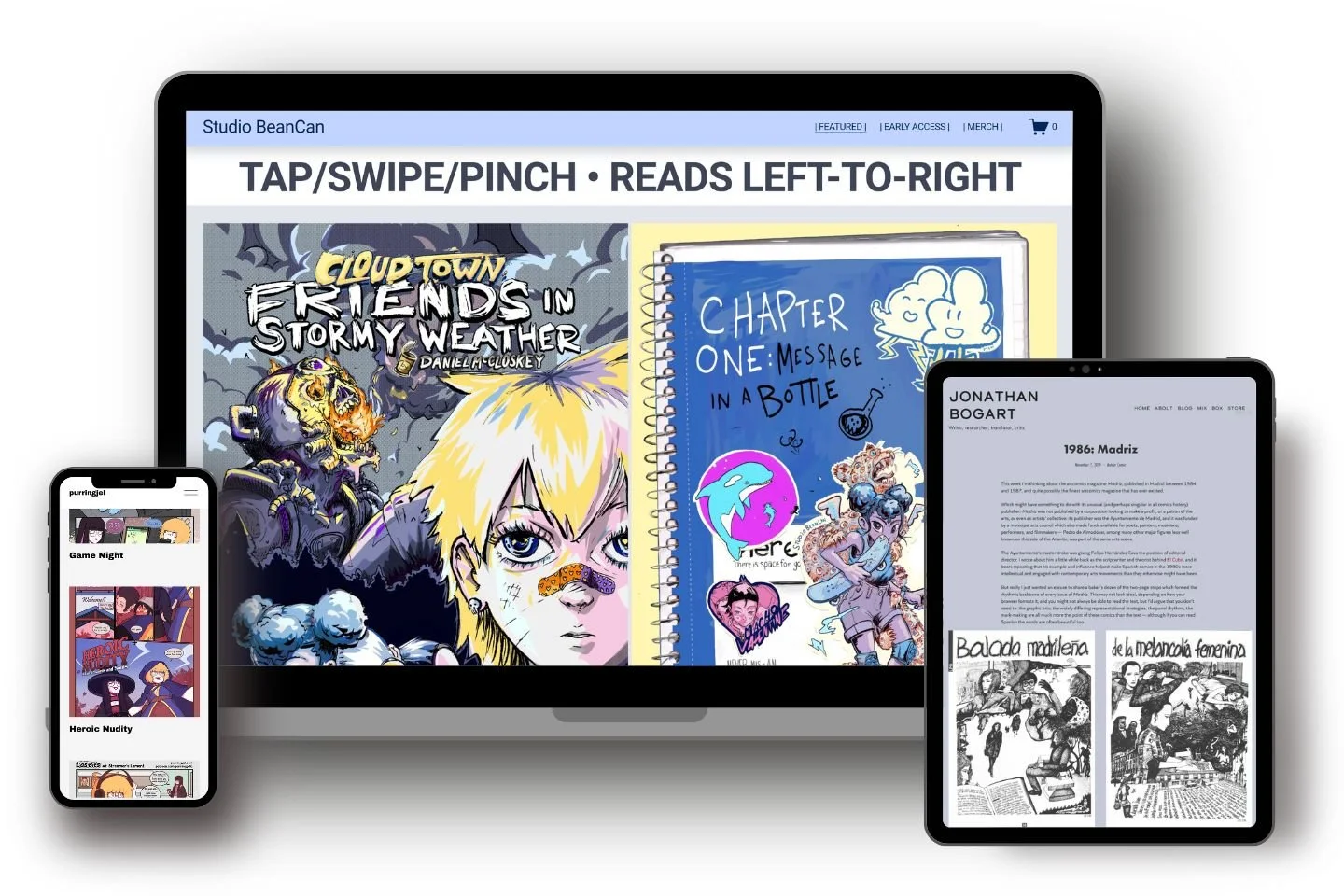 Improve reading experience for comic blog with Lightbox Studio ...