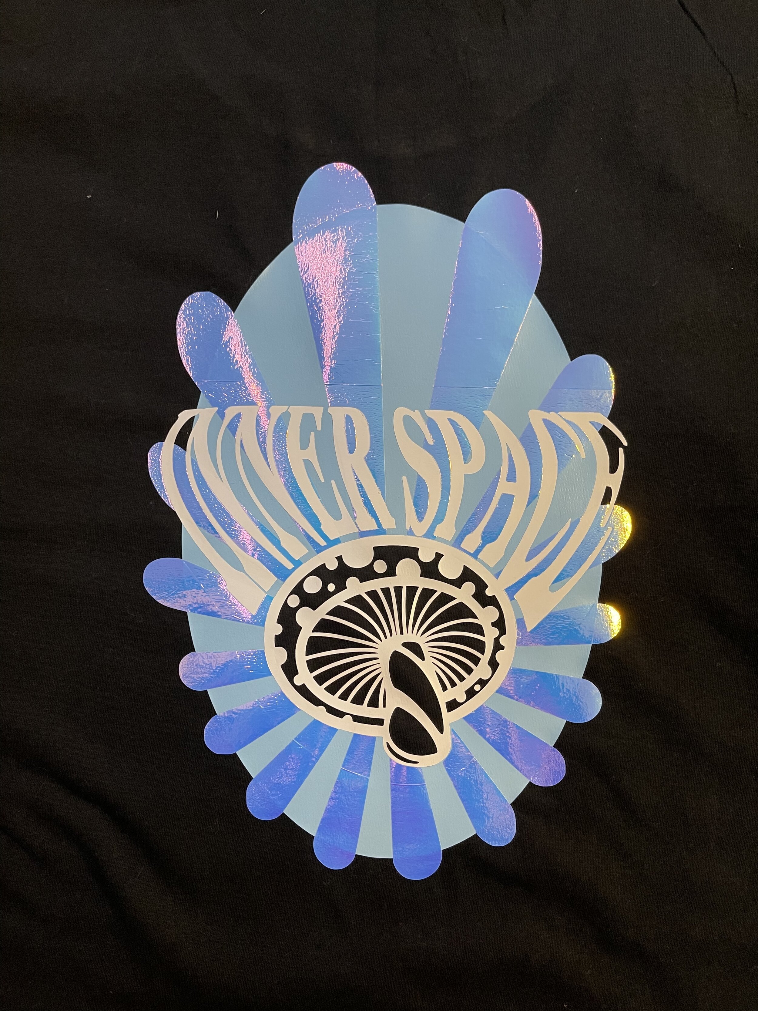 Inner Space Mushroom Burst Tshirt (Back)