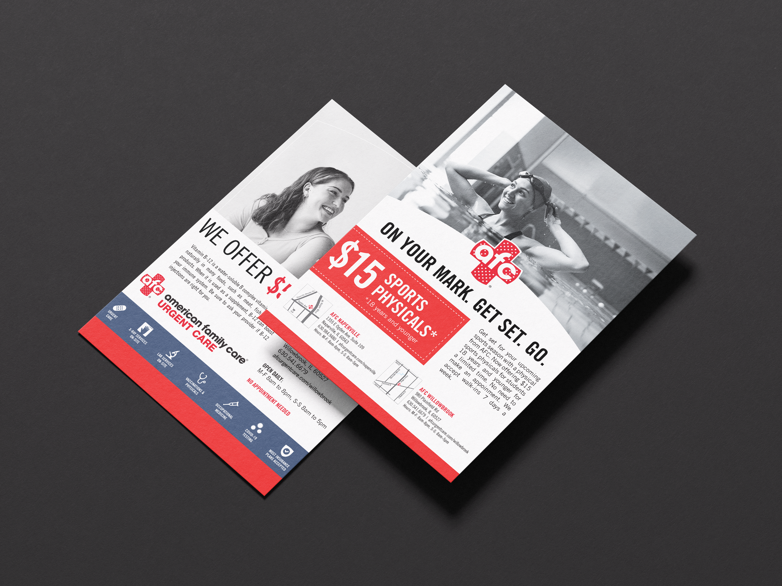 Various print collateral for 300+ AFC locations 