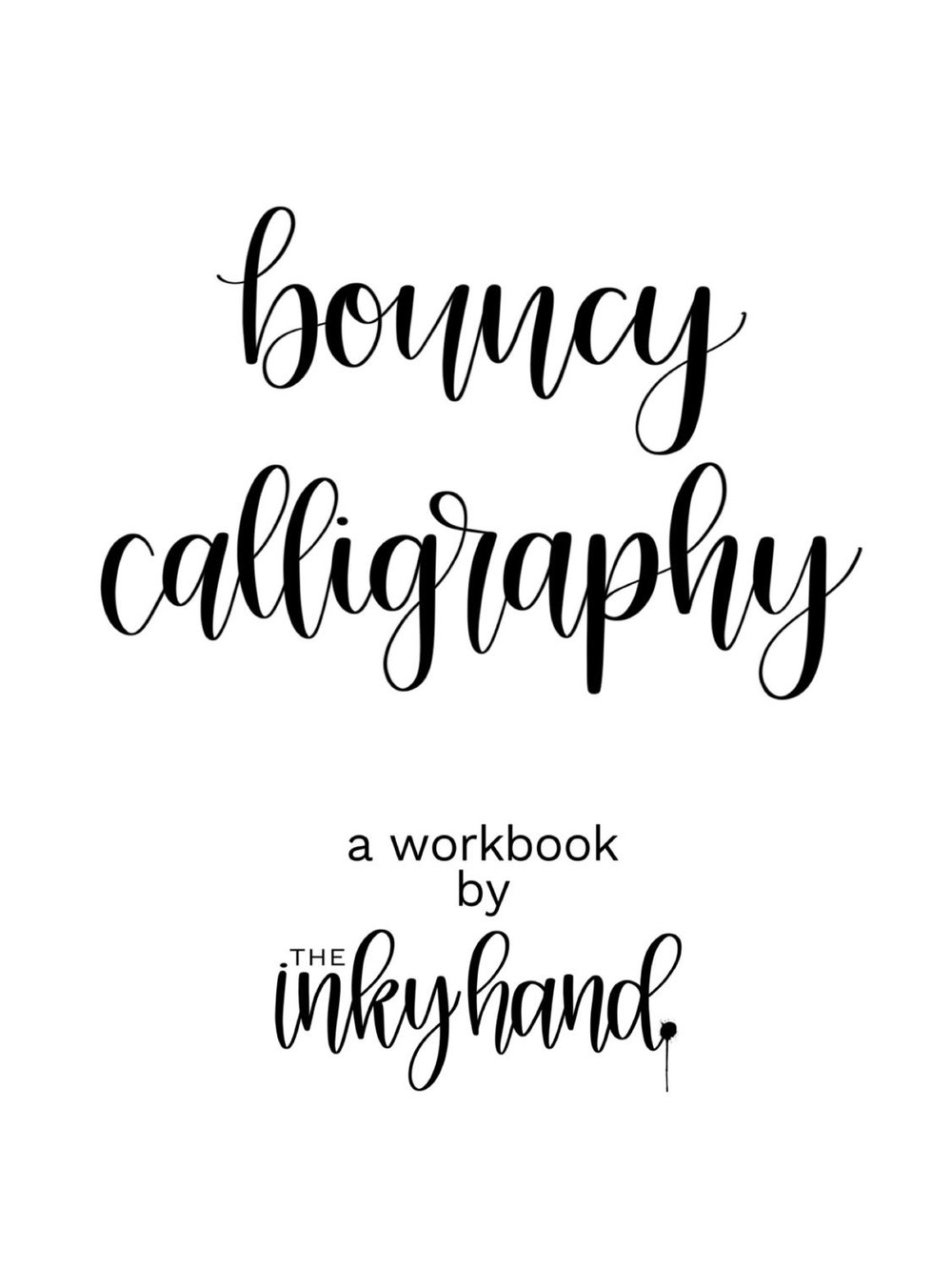 Mindful Lettering Practice Workbook - Modern Calligraphy Kits and Classes, Calligraphy Inks