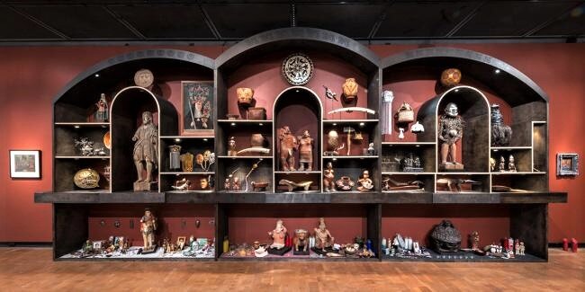 Fowler @ 50 (2014) - Amalia Mesa Bains custom wall cabinet build