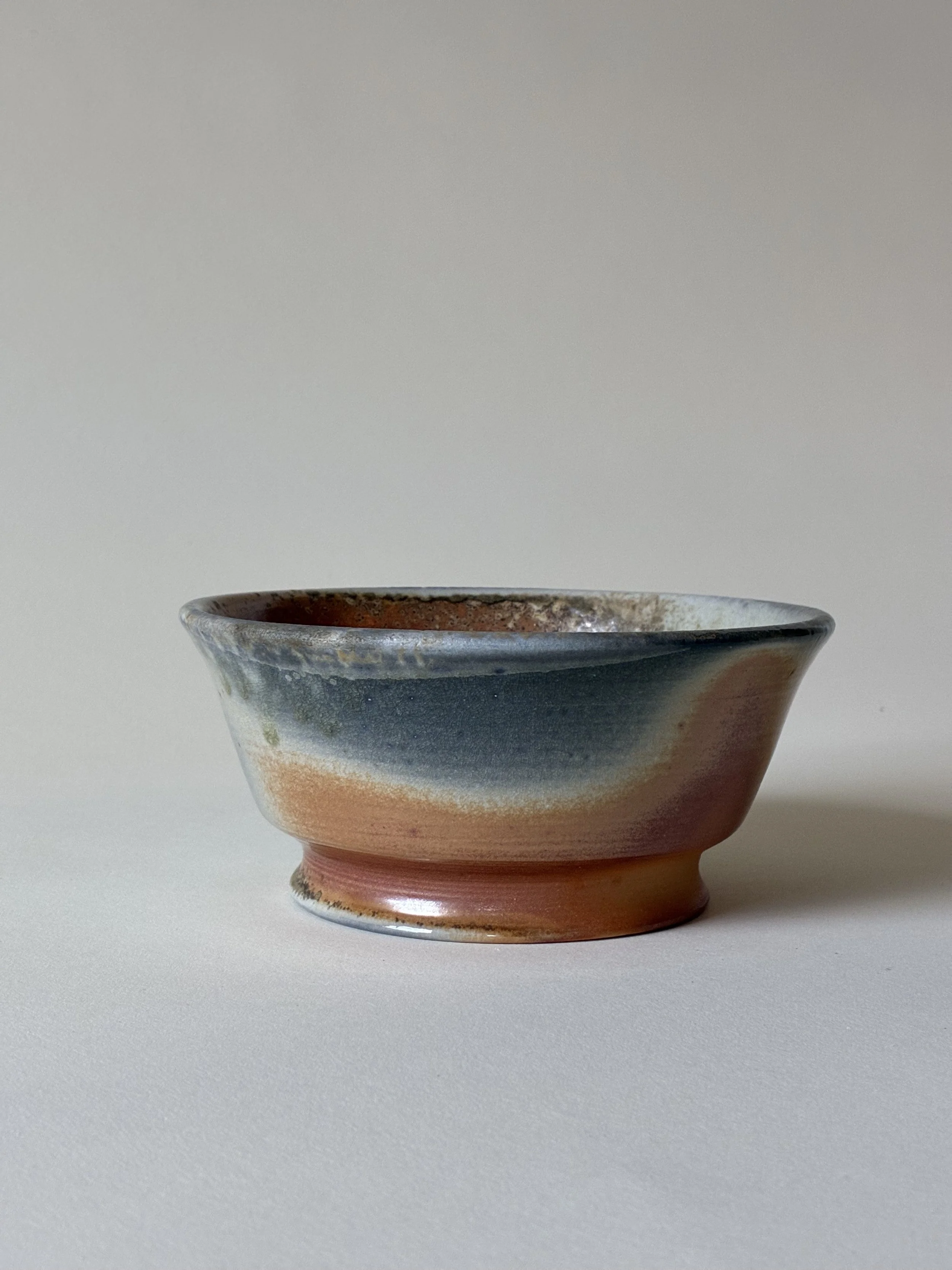 Unglazed wood-fired bowl