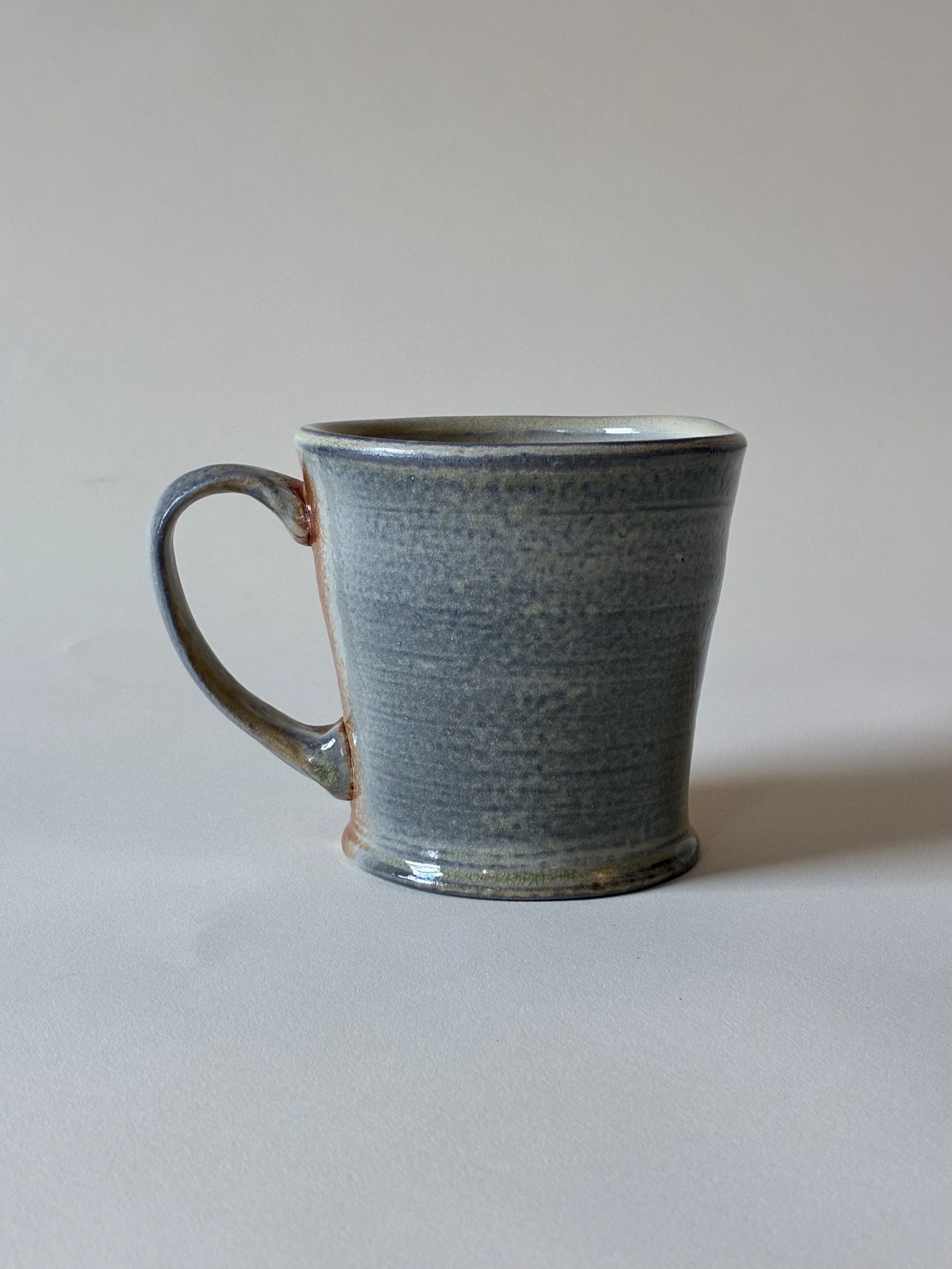 Simple unglazed mug