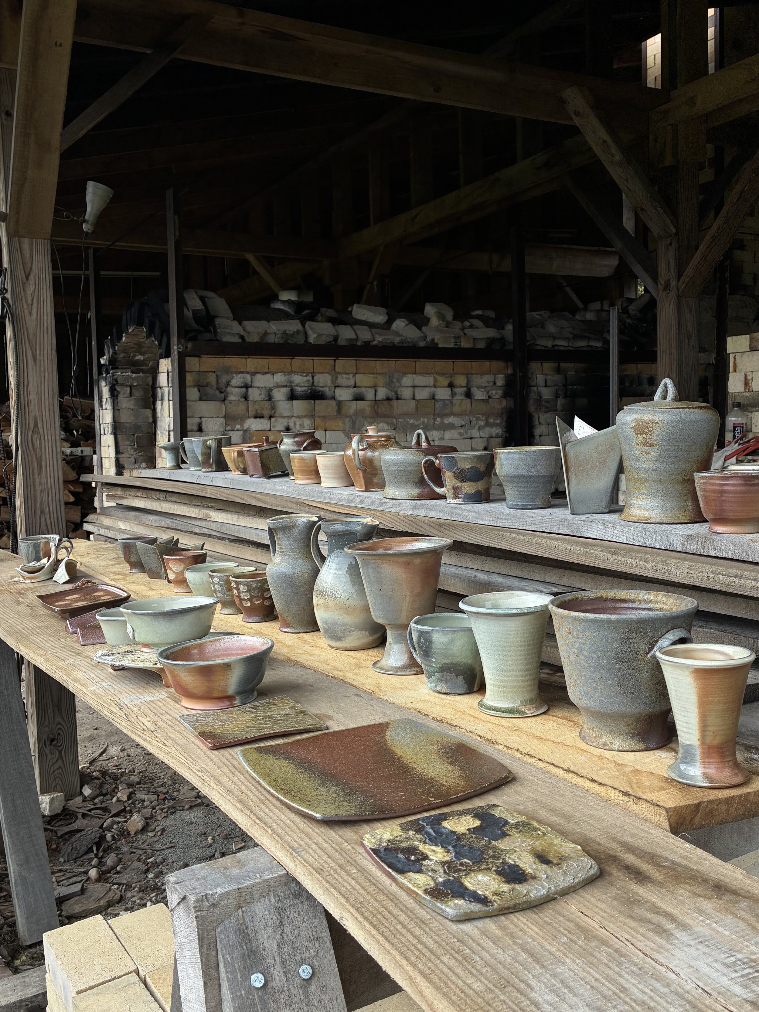A load of work from the wood kiln
