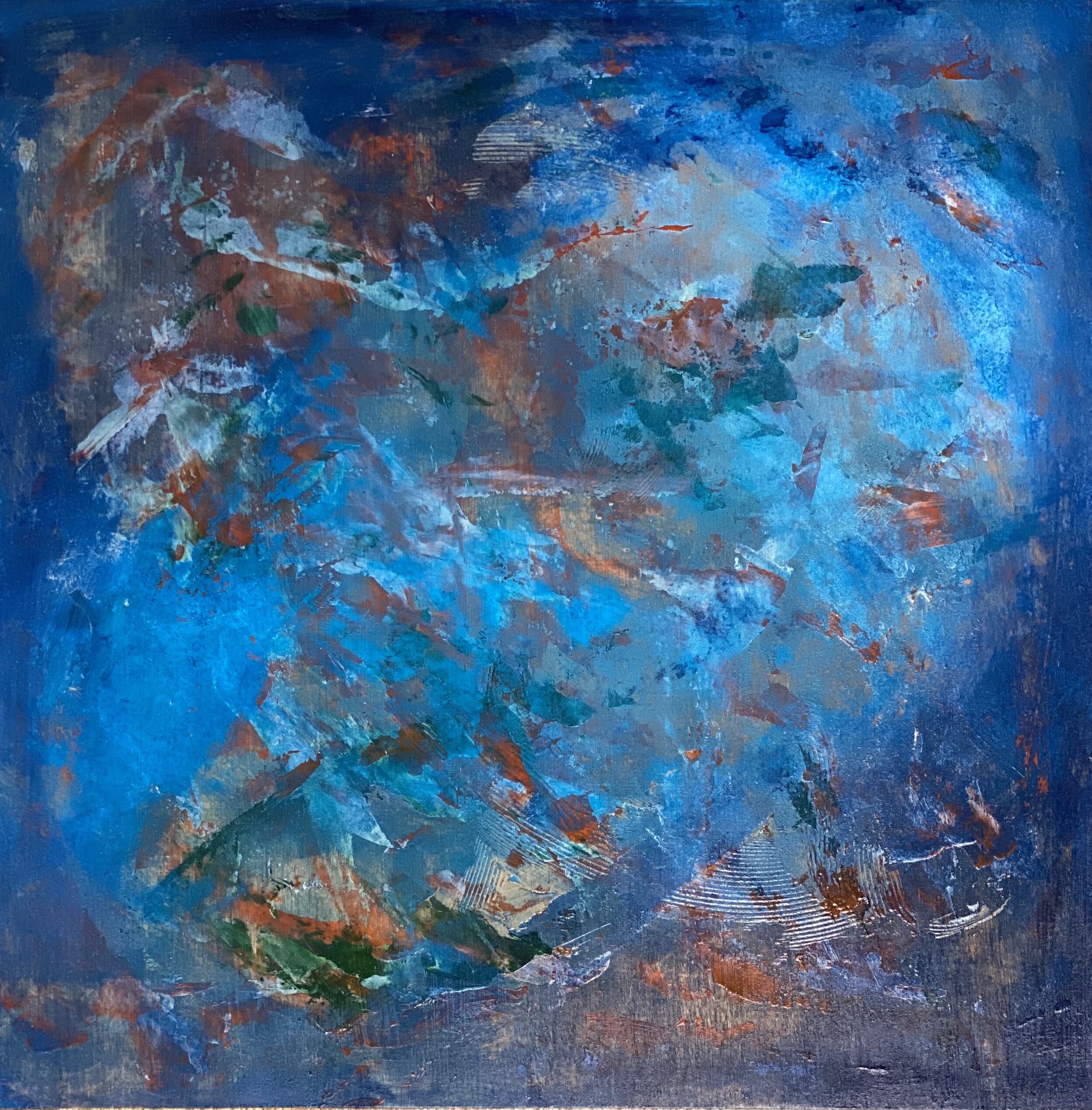 The Deep, 2020
Acrylic on Wood 12" x12"    SOLD
